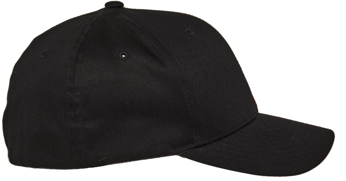 Alpinestars Corp Shift 2 Curved Brim, cappellino da baseball, nero, profilo laterale, visiera curva, corona strutturata con occhielli, copricapo casual ispirato al motorsport