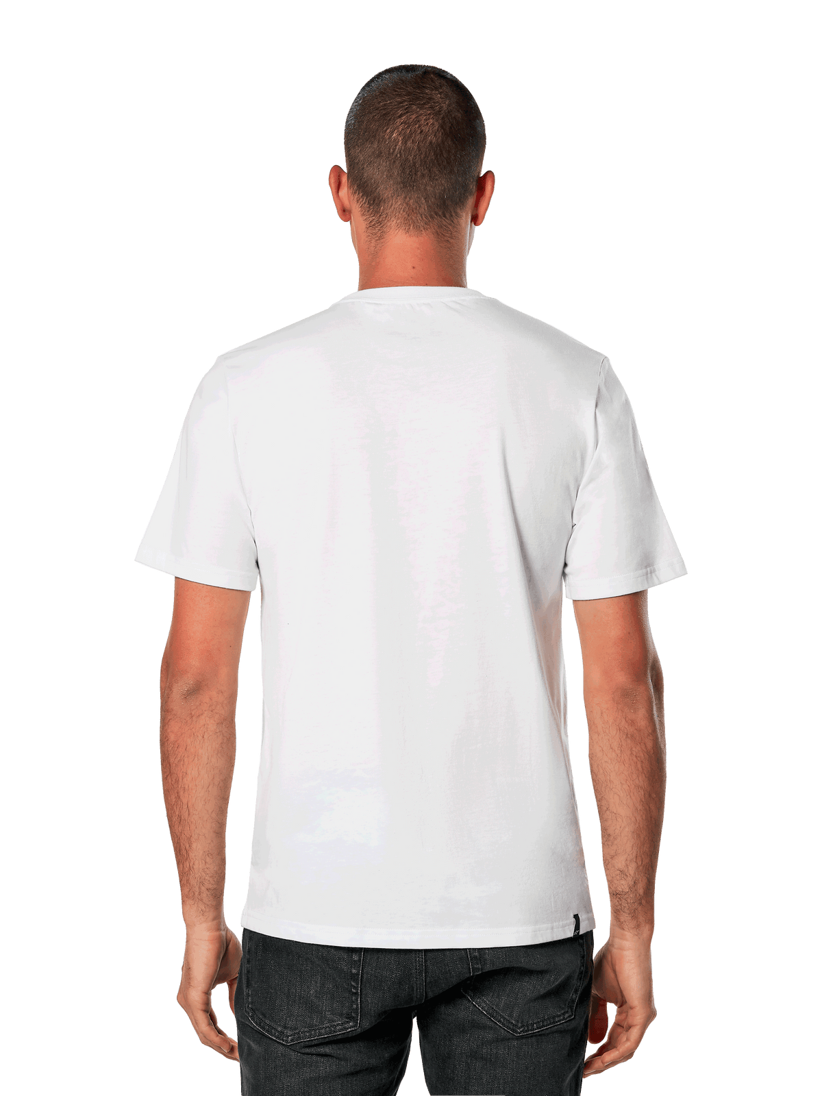 Alpinestars Betteryet CSF Tee, maglietta a maniche corte, bianco, vista posteriore, taglio e cucitura, abbigliamento sportivo casual motorsport