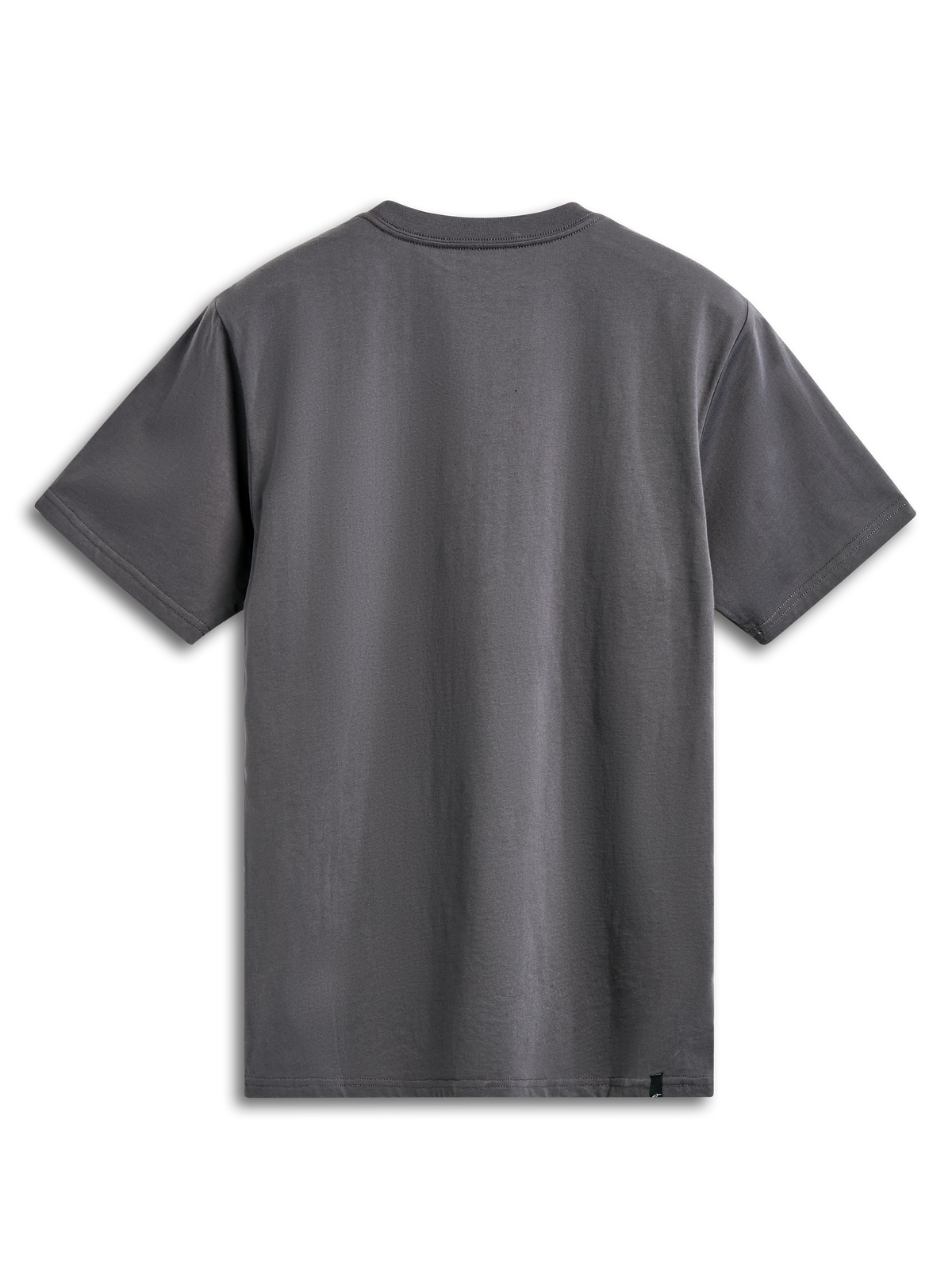 Alpinestars T-Shirt Prevail CSF, maglietta a maniche corte color grigio scuro, vista posteriore con design liscio e tinta unita