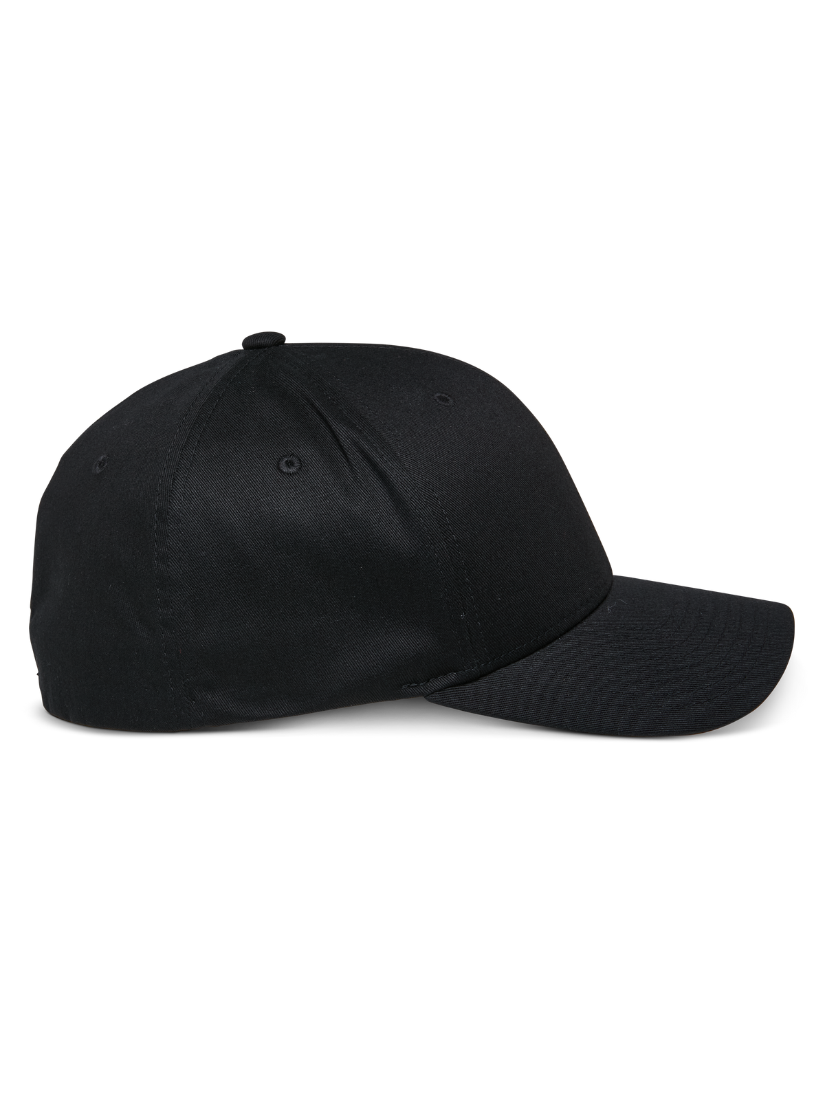 Alpinestars Share Hat, cappellino da baseball con visiera curva, nero, profilo laterale, corona strutturata, abbigliamento sportivo casual ispirato al motorsport