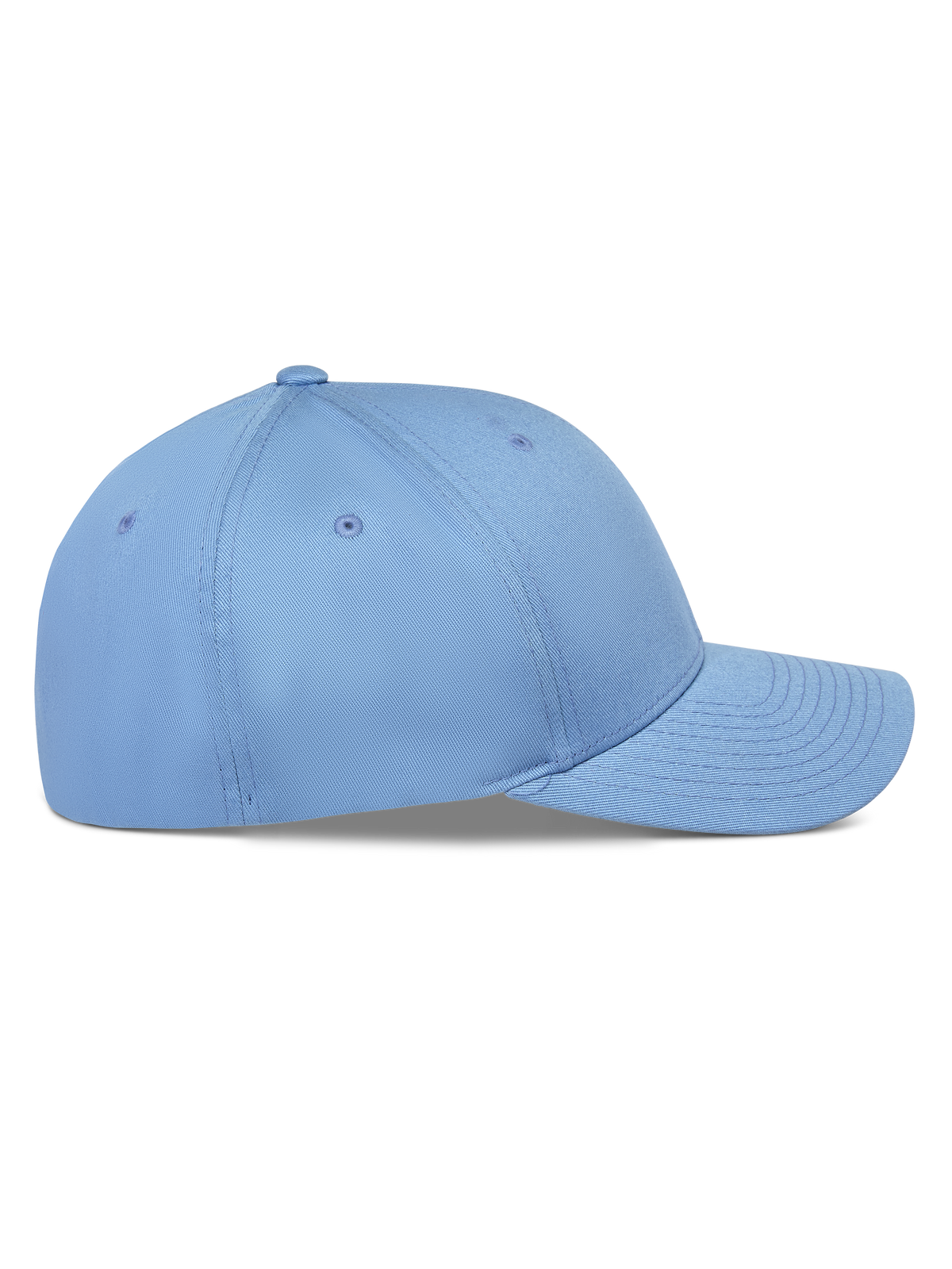 Alpinestars Pivot Hat, blu, vista laterale di un cappellino da baseball strutturato con visiera curva, struttura in twill di cotone, accessorio sportswear casual