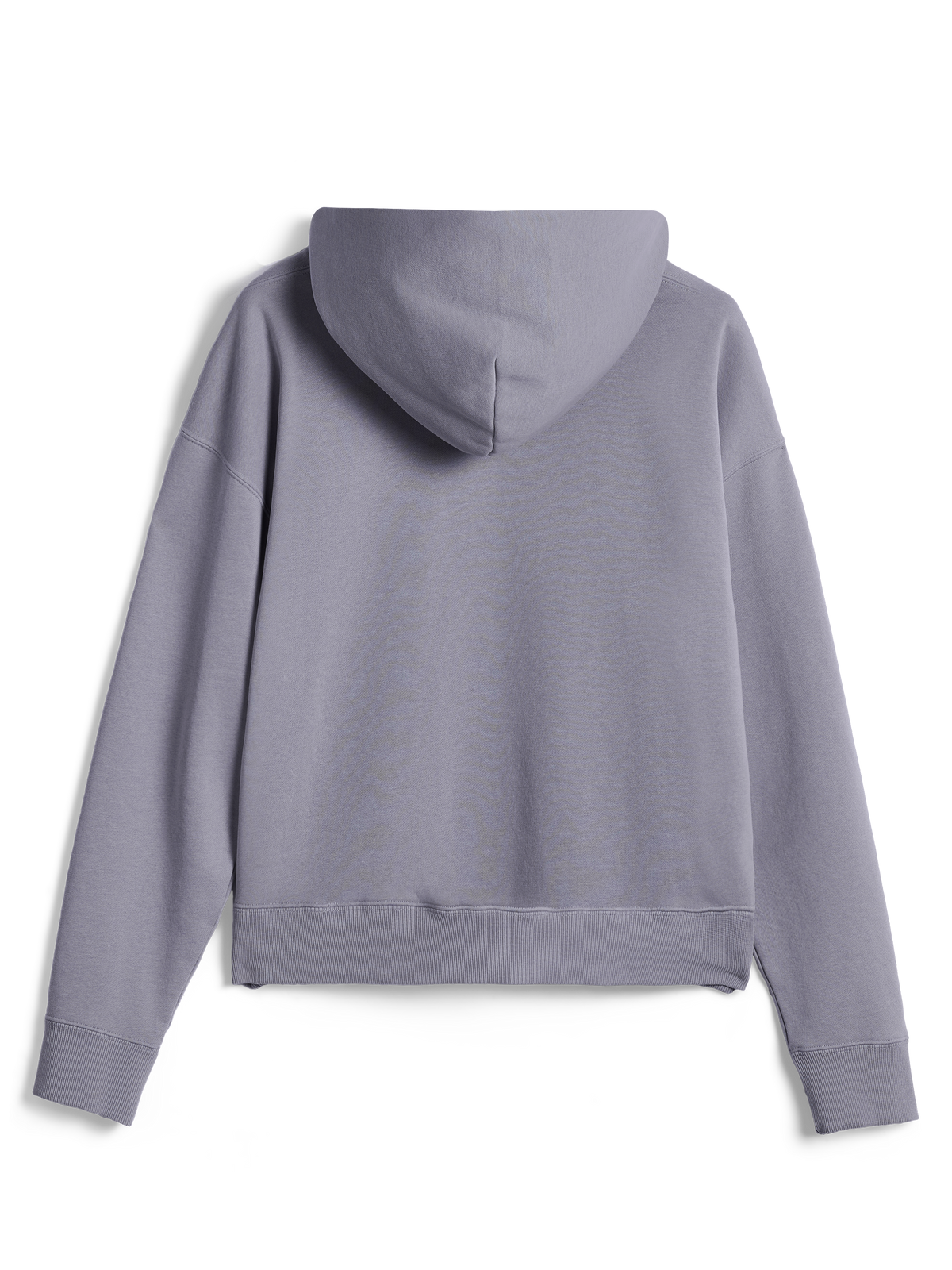 Alpinestars Essentials Ageless Hoodie, streetwear casual, Silver, vista posteriore del pullover a maniche lunghe, con polsini e orlo a costine, design pulito e minimalista con finitura stone wash