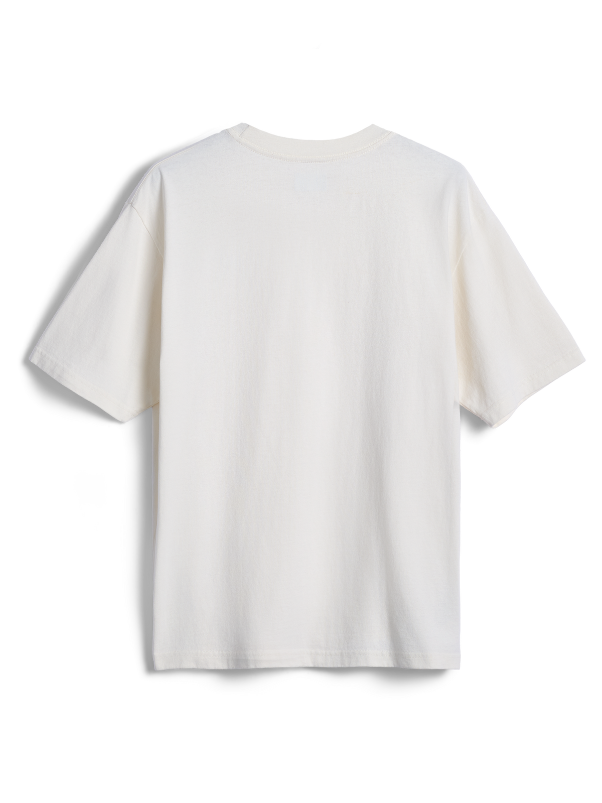 Alpinestars Essentials Ageless SS Tee, t-shirt a maniche corte, bianco sporco, vista posteriore, vestibilità rilassata, abbigliamento sportivo casual