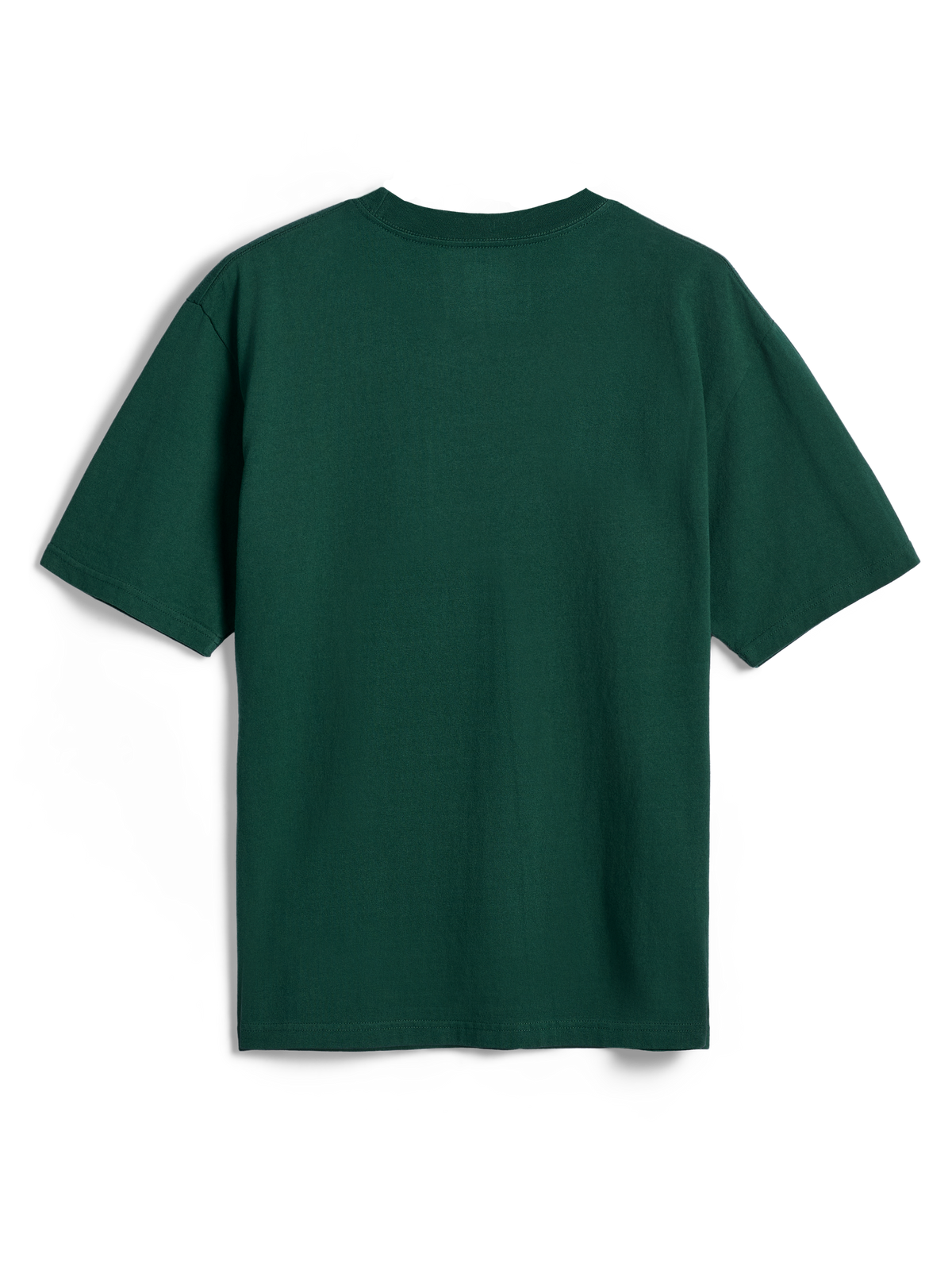 Alpinestars Essentials Ageless SS Tee, t-shirt a maniche corte, verde pino, vista posteriore, tinta unita, vestibilità rilassata, abbigliamento sportivo casual