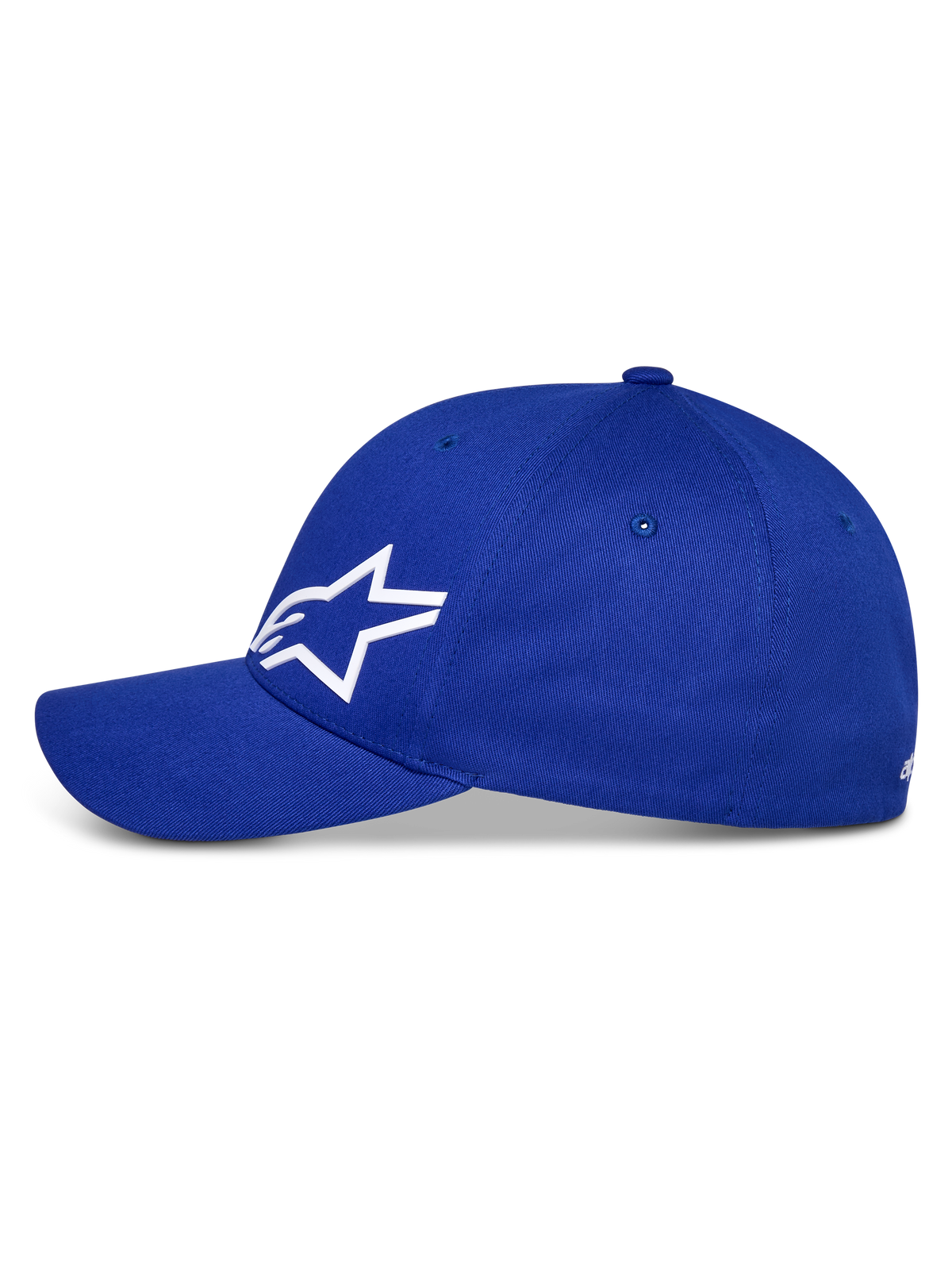 Alpinestars Corp Shift Multi Hat, cappellino da baseball, blu, con logo Astars bianco in 3D, visiera curva e corona strutturata, copricapo casual da motorsport