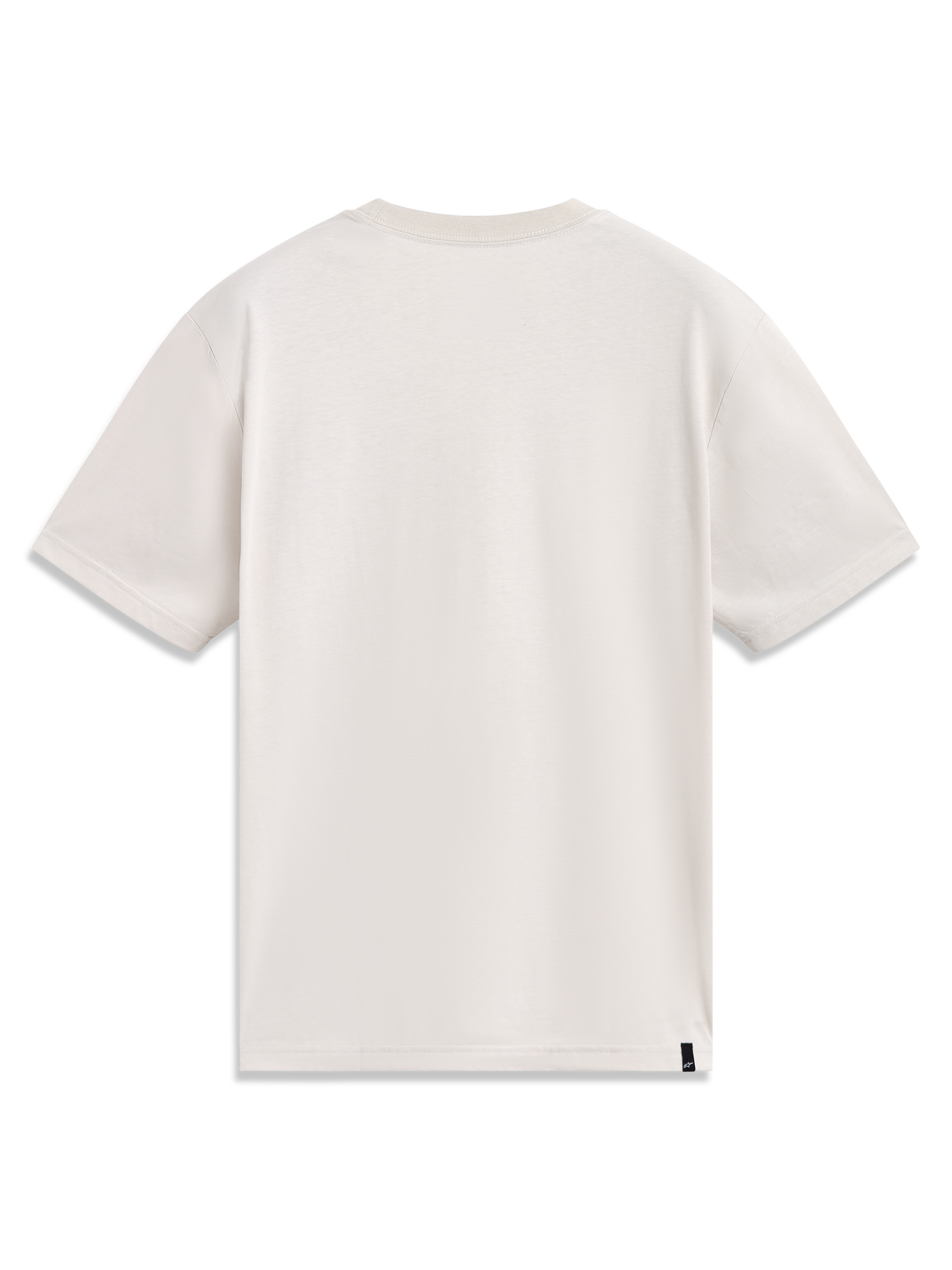 Alpinestars Elliptogrit CSF Tee, maglietta a maniche corte, sabbia, vista posteriore, tessuto in morbido misto cotone, abbigliamento casual sportswear