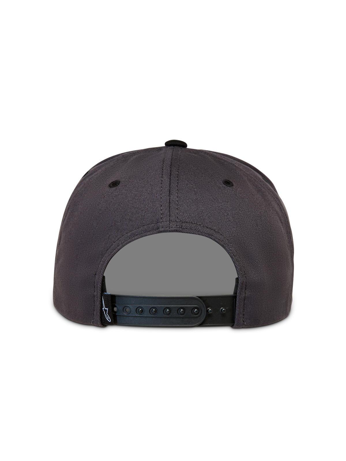 Alpinestars Stadium Snapback Cappello, cappello grigio scuro e nero con chiusura posteriore snapback regolabile.