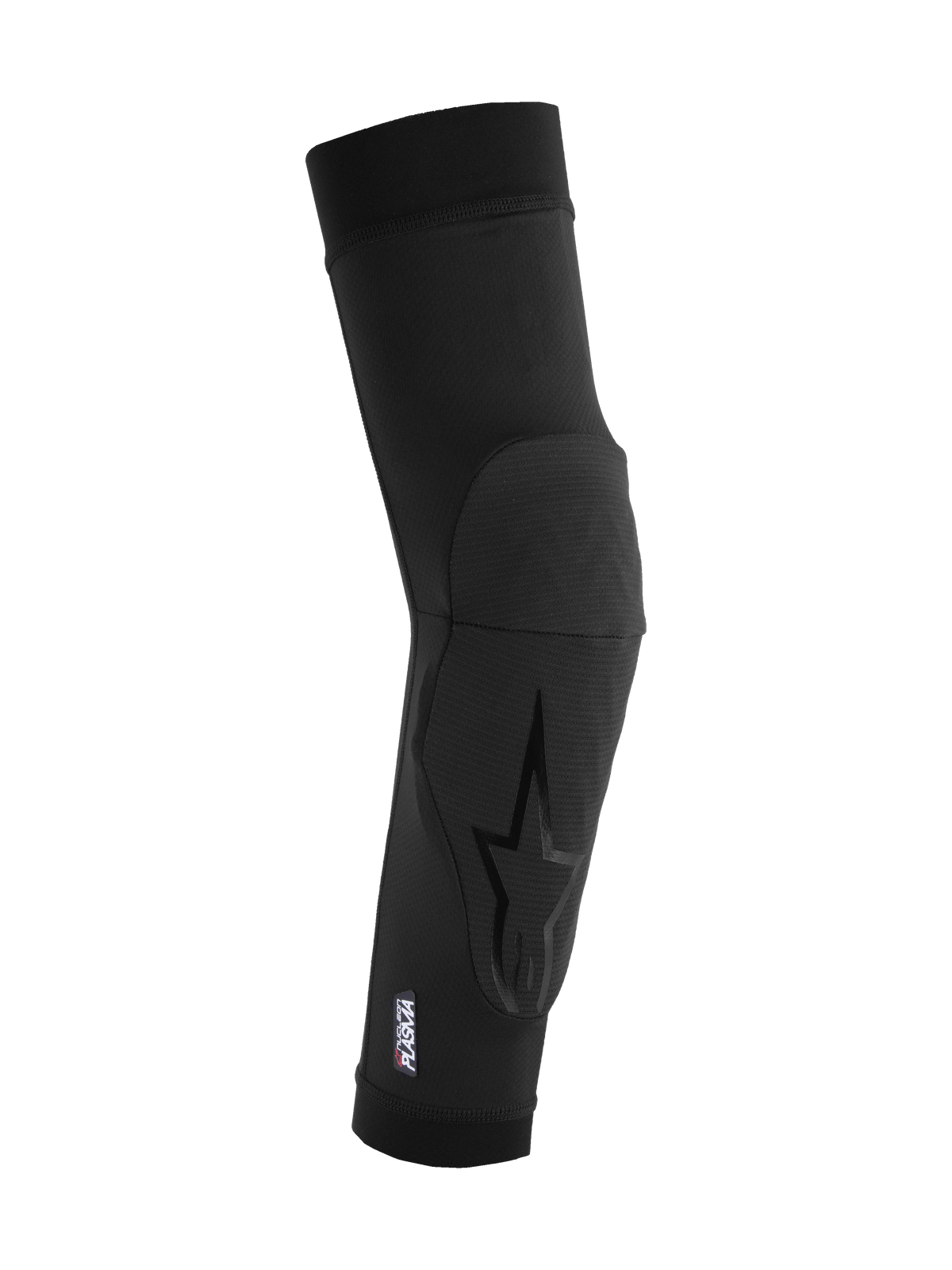 Alpinestars A-Motion Plasma Elbow Sleeve, gomitiera per MTB, nero, con imbottitura anti-impatto Nucleon Plasma, design slip-on in mesh traspirante con vestibilità ergonomica e logo a stella discreto, protezione leggera per ciclismo fuoristrada