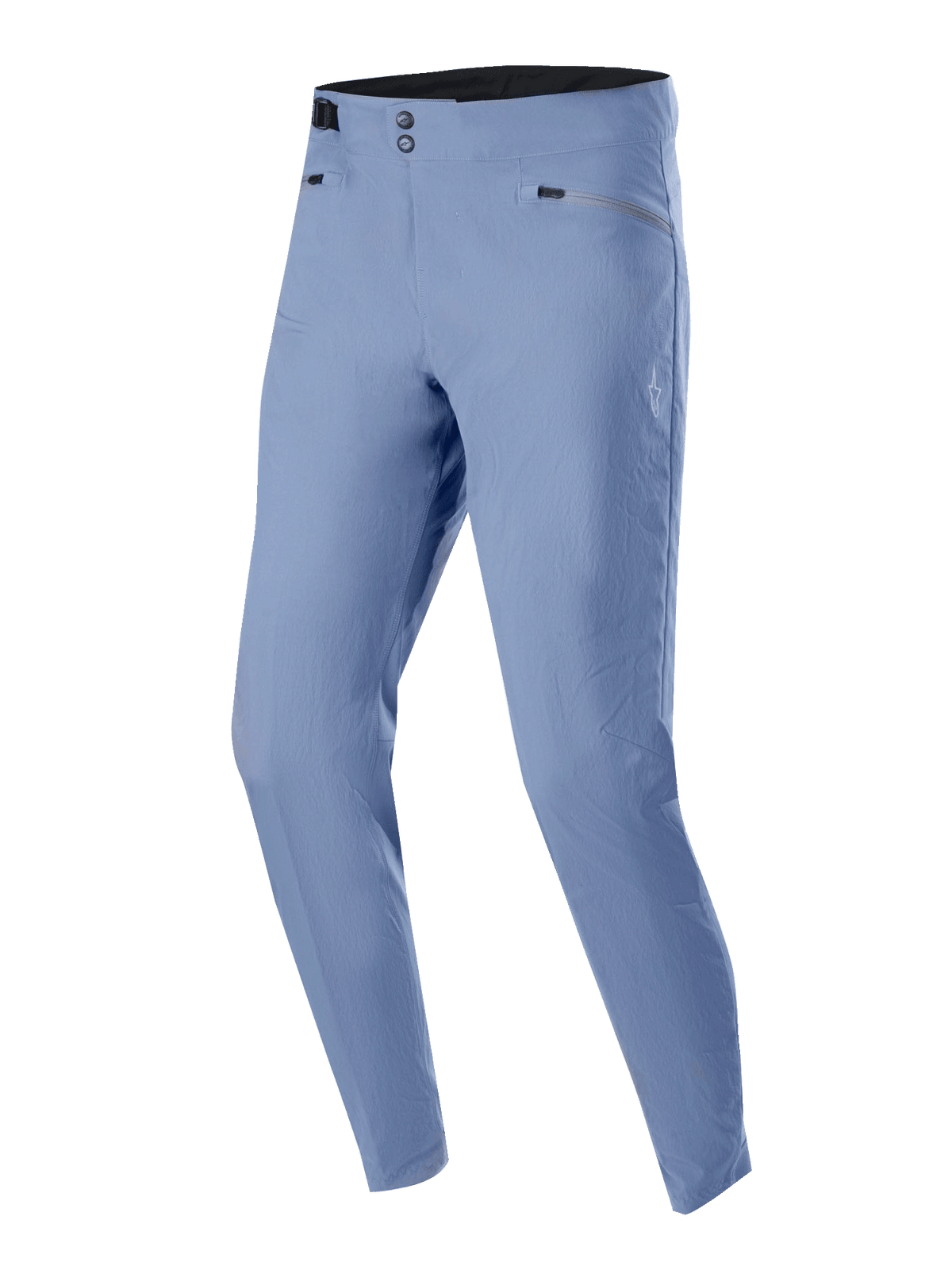 Alpinestars Pantaloni A-Dura, pantaloni da MTB, Infinity Blue, con doppia chiusura in vita a scatto e tasche con cerniera, tessuto leggero elasticizzato in 2 direzioni, vestibilità regolare per prestazioni off-road