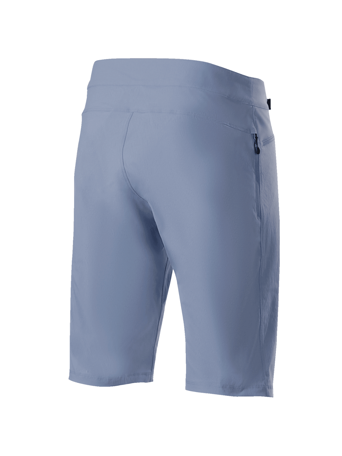 Alpinestars Pantaloncini A-Dura, Infinity Blue, pantaloncini da ciclismo MTB, vista posteriore con tasca con zip e tessuto tecnico elasticizzato, abbigliamento resistente per il fuoristrada