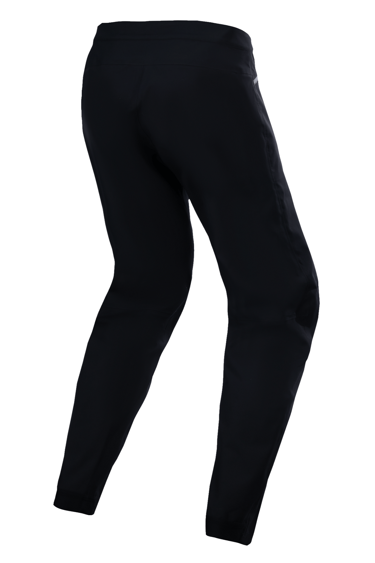 Alpinestars Stella A-Dura Waterproof Pant, pantaloni da ciclismo MTB da donna, nero, vista posteriore a tre quarti, con membrana impermeabile 3L e tessuto elasticizzato a 4 vie per il trail riding