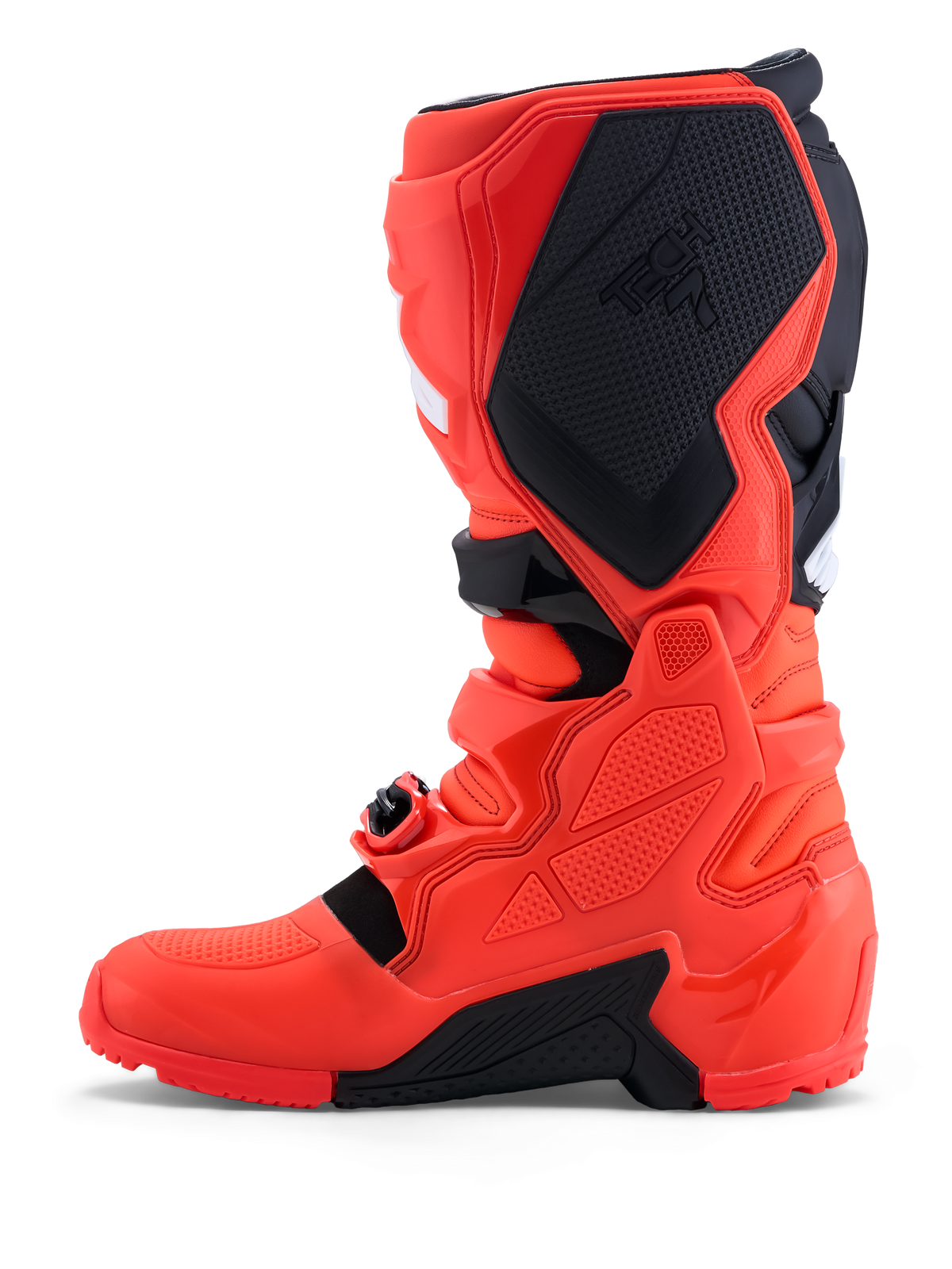 Alpinestars Stivali Tech 7 Enduro, stivali da moto per motocross da uomo, rossi e neri, protezione in TPU e suola ad alta aderenza, certificati CE