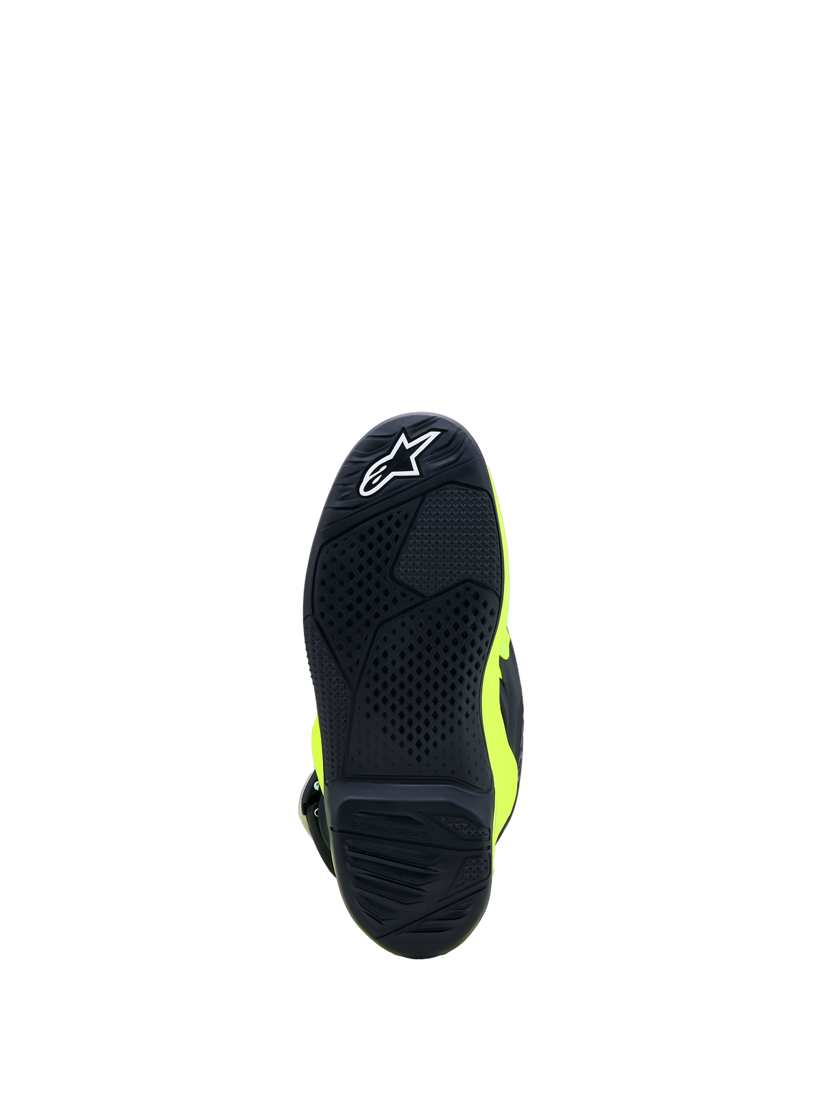 Alpinestars Stivali Tech 7S Ragazzo, suola in gomma ad alta aderenza per motocross, giallo fluo e nero