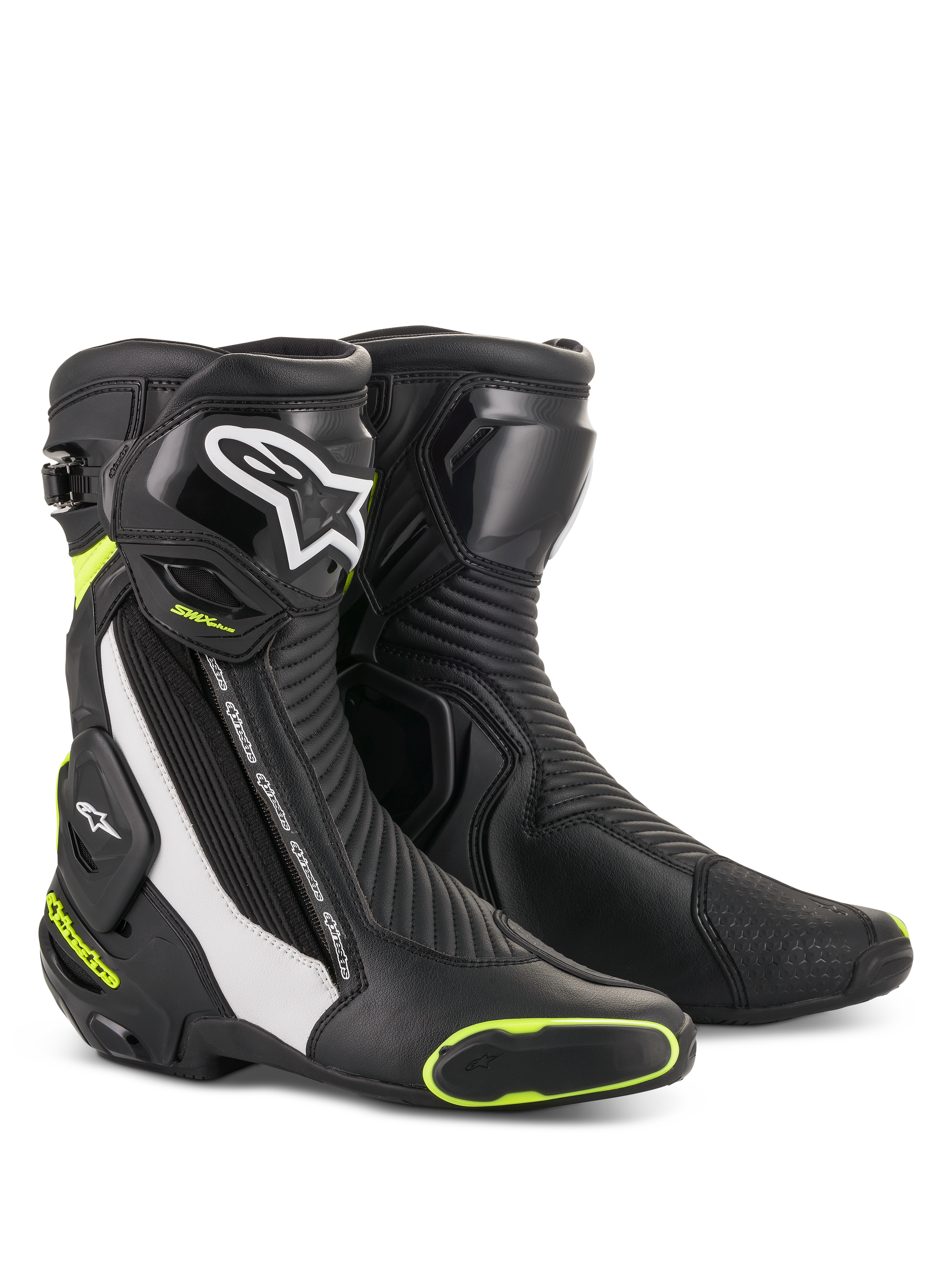 SMX Plus V2 - Black Motorcycle Boots | Alpinestars®