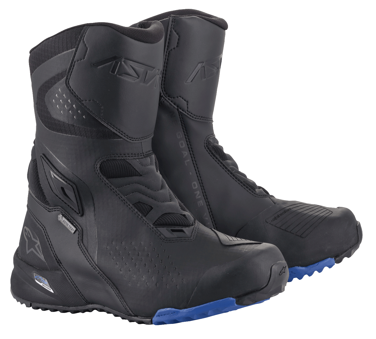 RT 8 GORE TEX Stivali BLACK ADVENTURE Boots Alpinestars