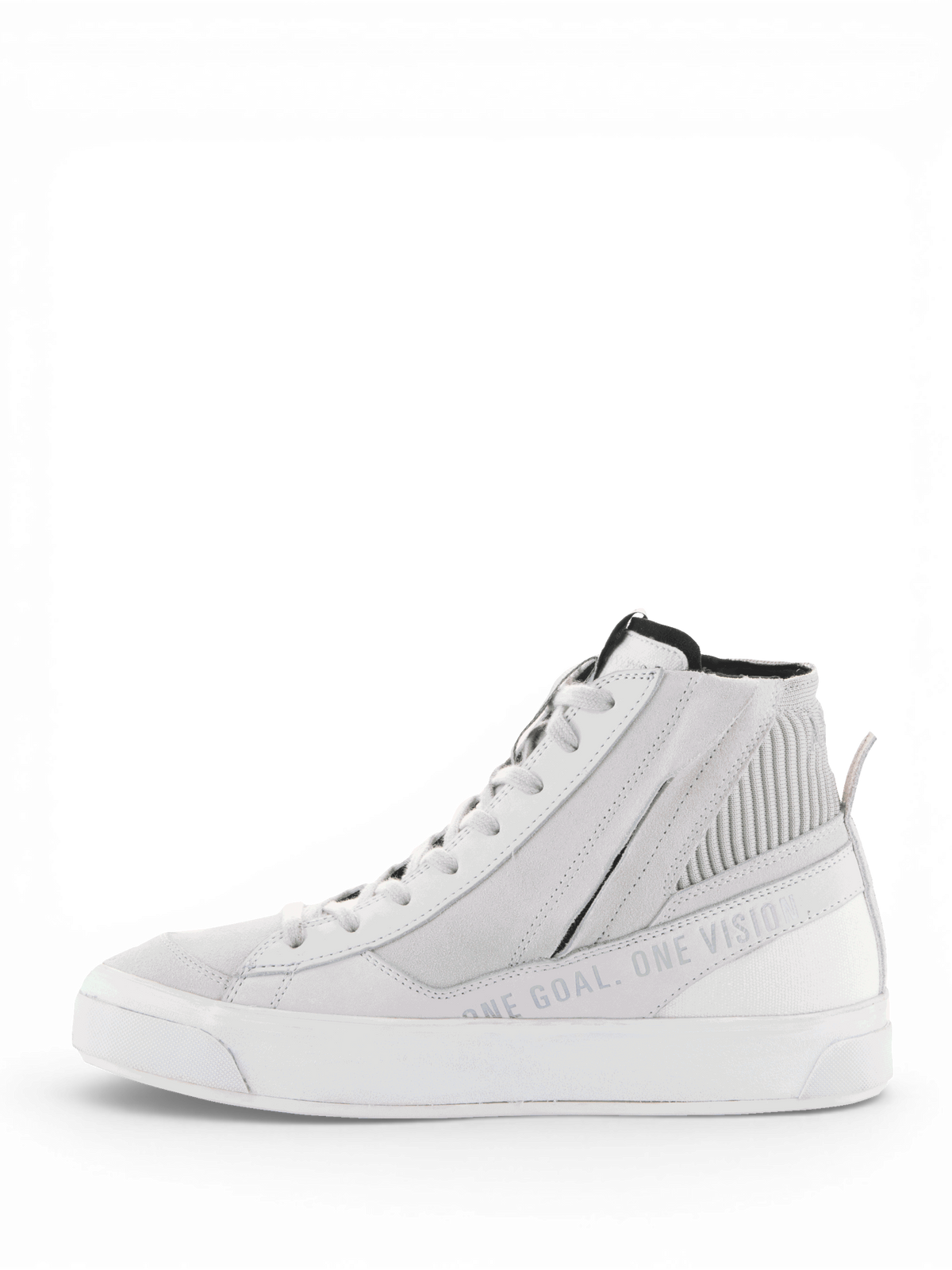 Alpinestars scarpe Stella Stated Podium, sneaker da moto urban da donna, bianco e grigio, con zip laterale e suola vulcanizzata