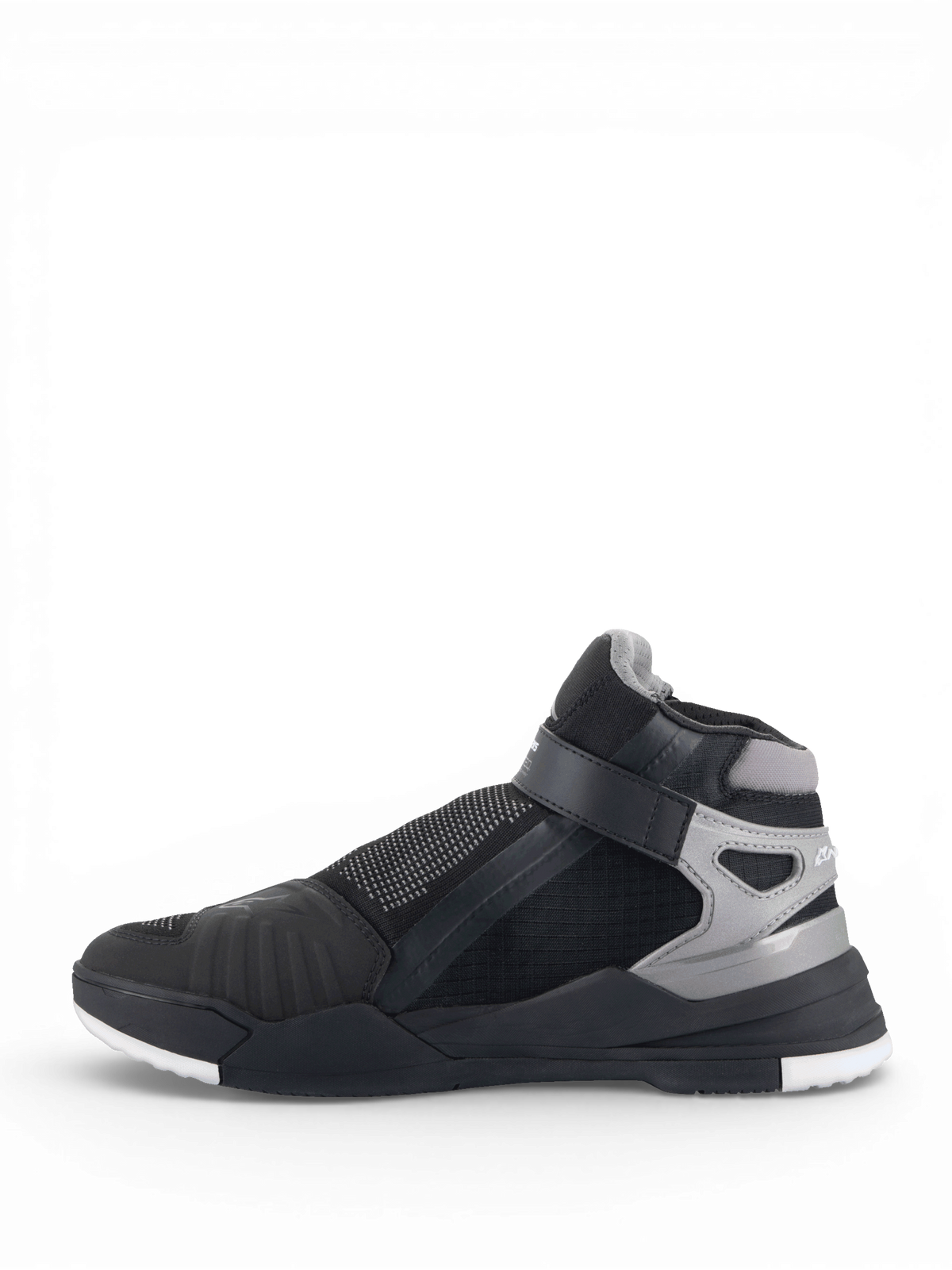 Alpinestars scarpe Speedflight Street, scarpe da moto urban uomo, nero e grigio canna di fucile, mesh e strap a strappo.