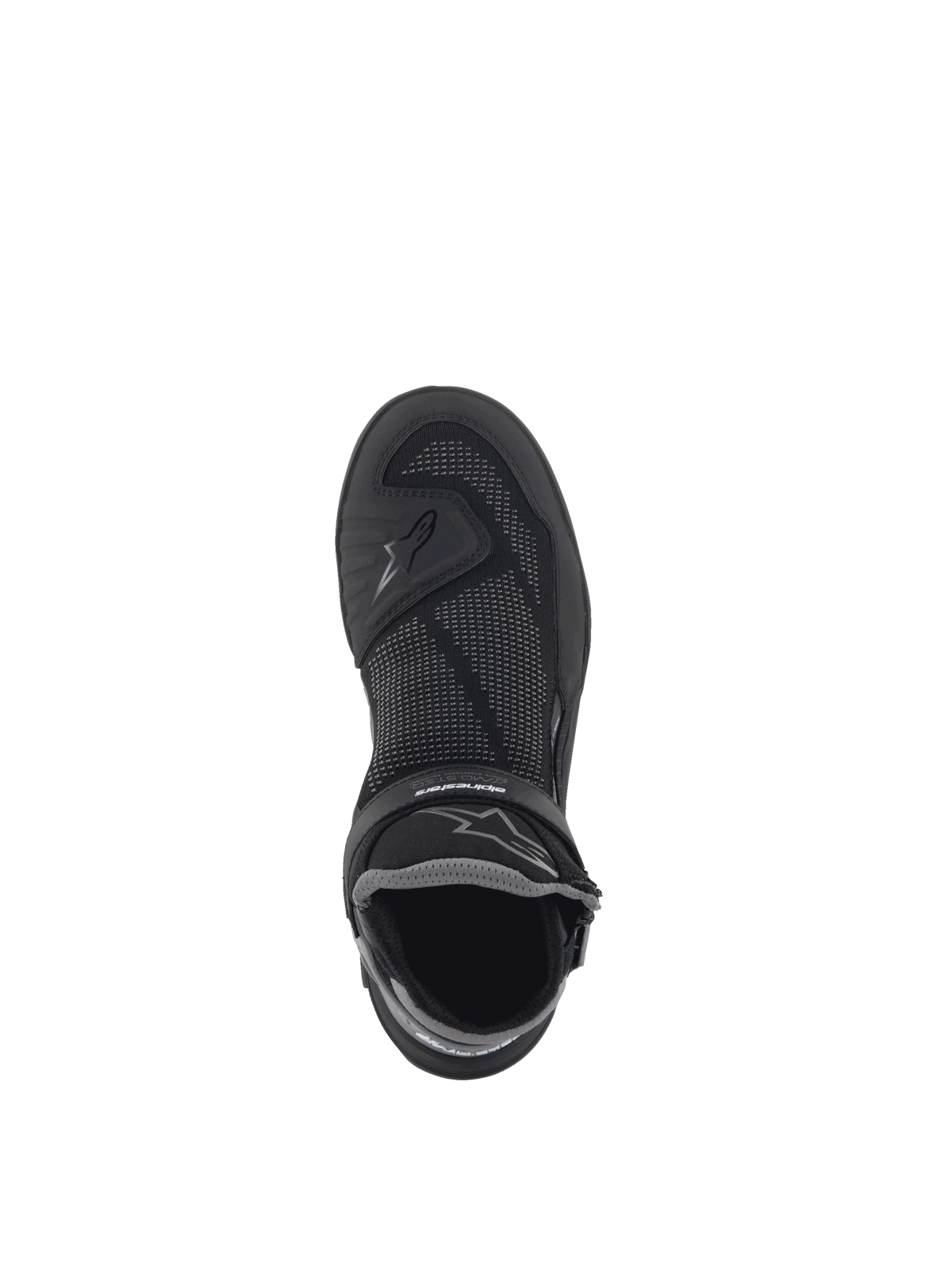 Alpinestars Scarpe Speedflight Street, scarpe da moto urban da uomo, nero, tomaia in mesh, vista dall'alto