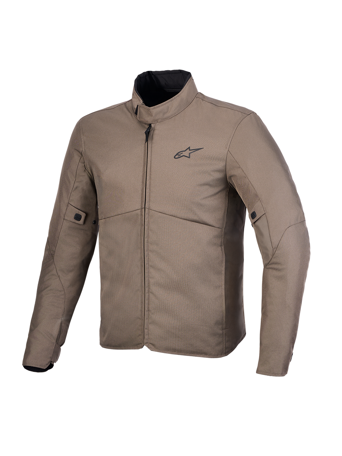 Alpinestars C-1 Waterproof Giacca, giacca da moto urbana contemporanea, color marrone e nero, certificata CE con protezione Nucleon e membrana impermeabile fissa