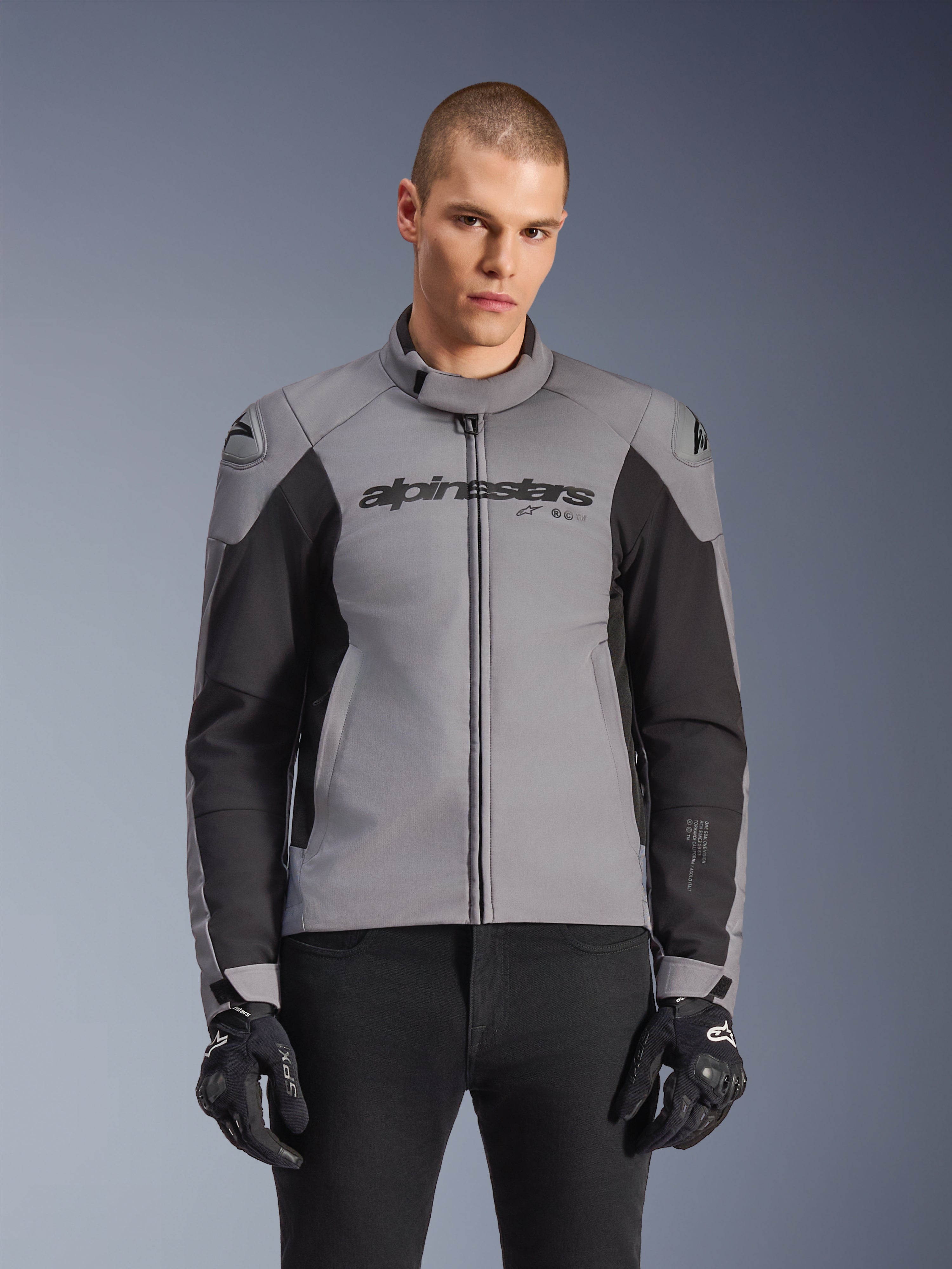 Alpinestars Solano Giacca Moto Tessuta Impermeabile - Nera, Con Protezioni Nucleon, Ventilazione E ThermoVest Rimovibile