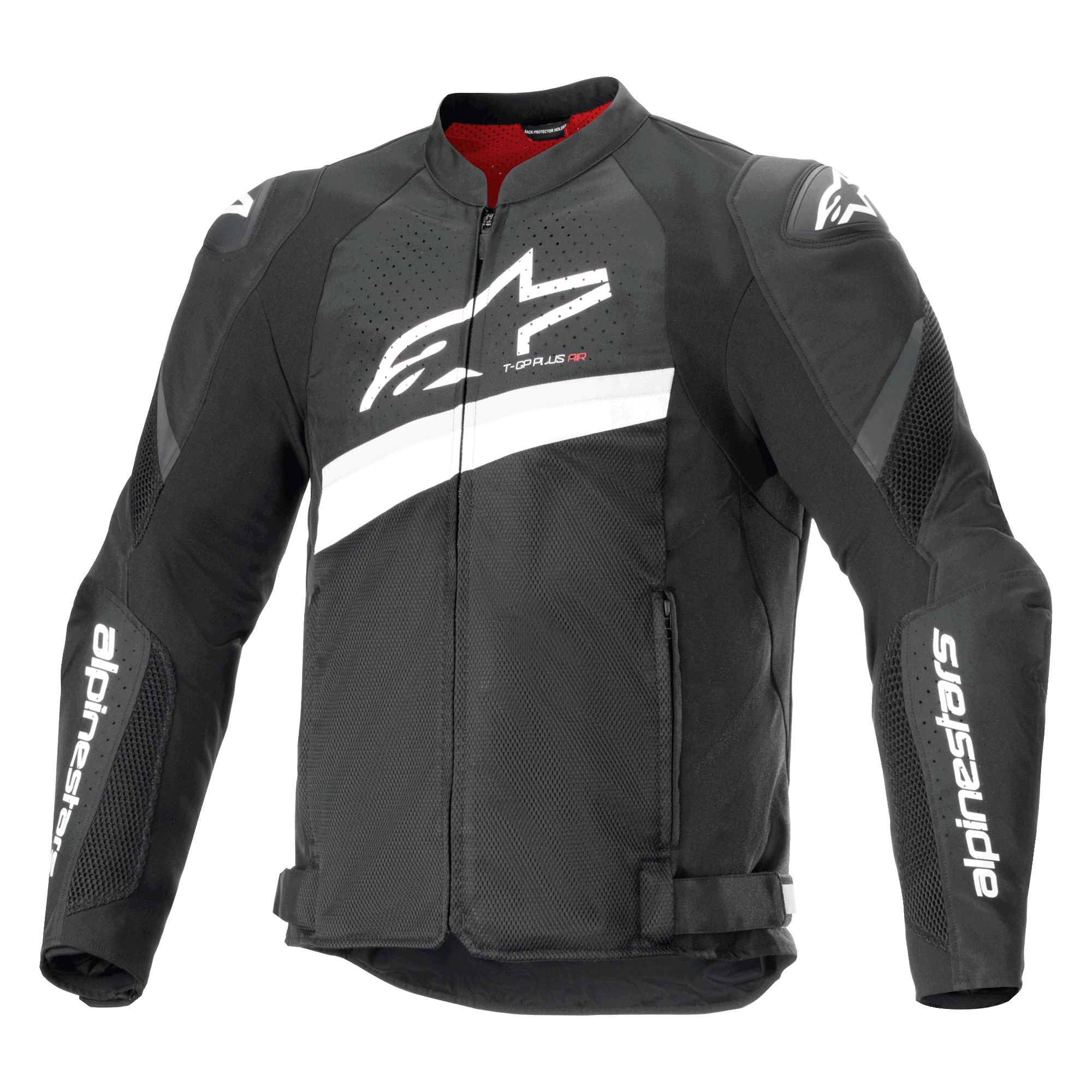 Alpinestars T-GP Plus V3 Air Giacca tessile motociclistica Nero/Bianco Alpinestars T-GP Plus V3 Air Giacca tessile motociclistica Nero/Bianco