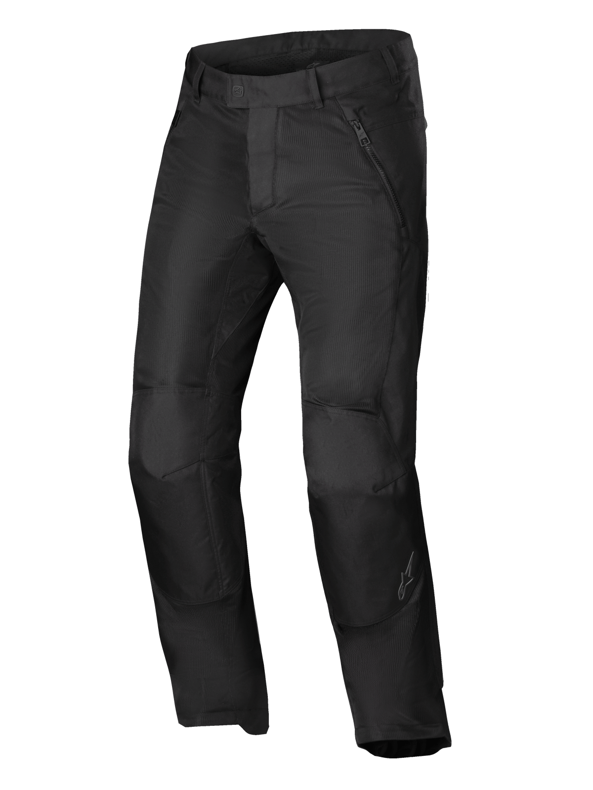 Alpinestars Pantaloni C-1 Air, pantaloni da moto urbani da uomo, neri, con pannelli in rete ventilati e certificati CE Classe A