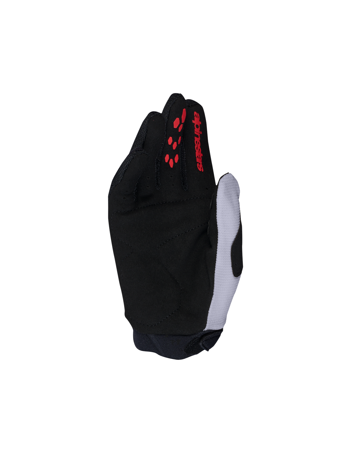 Alpinestars Guanti Full Bore V2 Ragazzi & Bambini, guanti motocross neri e lilla chiaro con protezione delle nocche in TPR