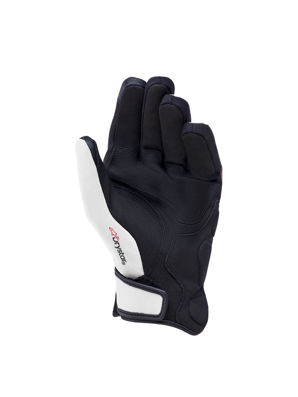 Alpinestars Ignite Drystar Insulated Guanti, guanti da moto termici e impermeabili, grigio chiaro e nero, certificati CE
