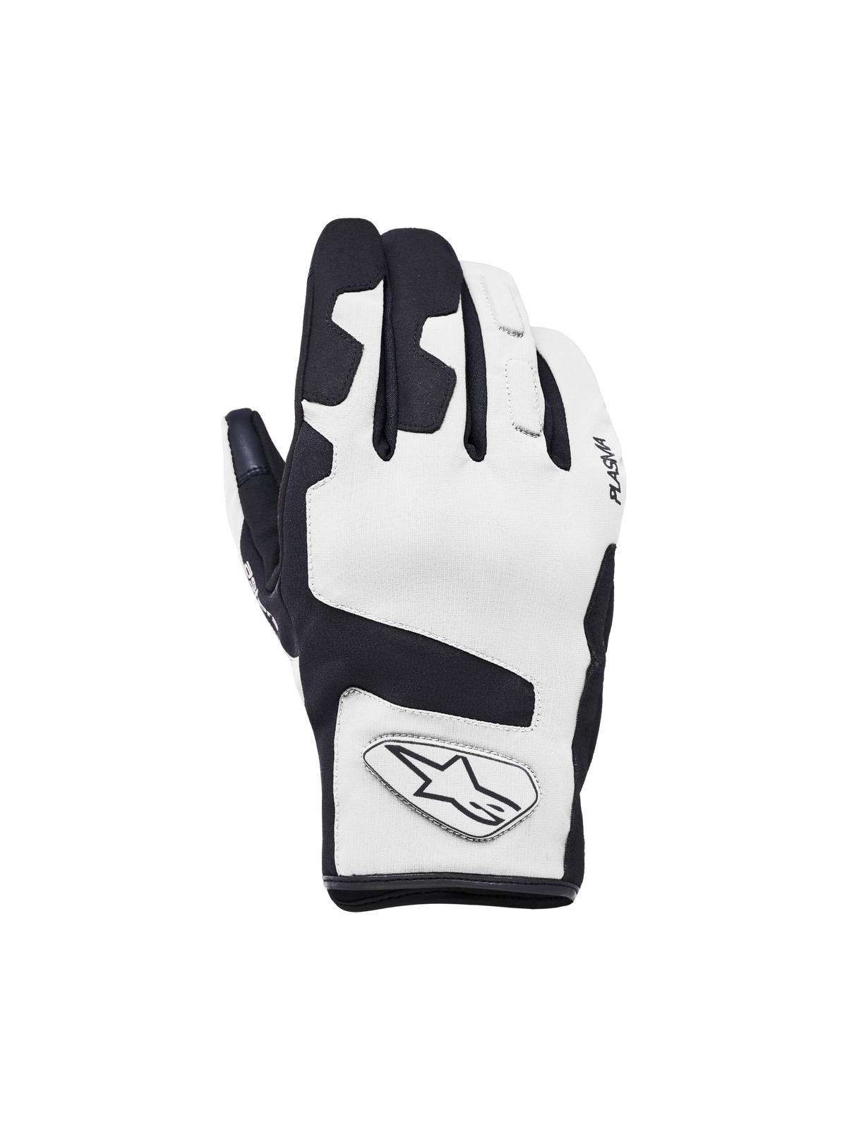 Alpinestars Ignite Drystar Insulated Guanti, guanti da moto termici e impermeabili, grigio chiaro e nero, certificati CE
