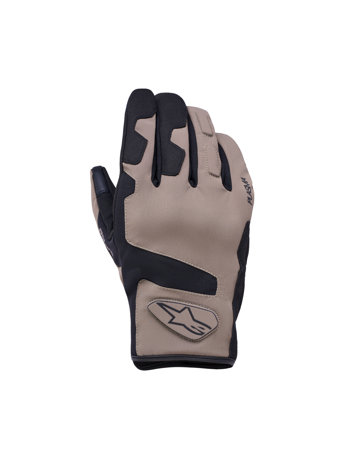 Alpinestars Ignite Drystar Insulated Guanti, guanti da moto impermeabili, marrone e nero, con membrana Drystar, isolamento termico e protezione Plasma sulle nocche