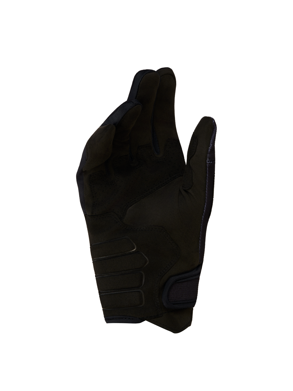 Alpinestars guanti Techdura, guanti da moto motocross ed enduro, neri, palmo in pelle scamosciata sintetica, certificati CE
