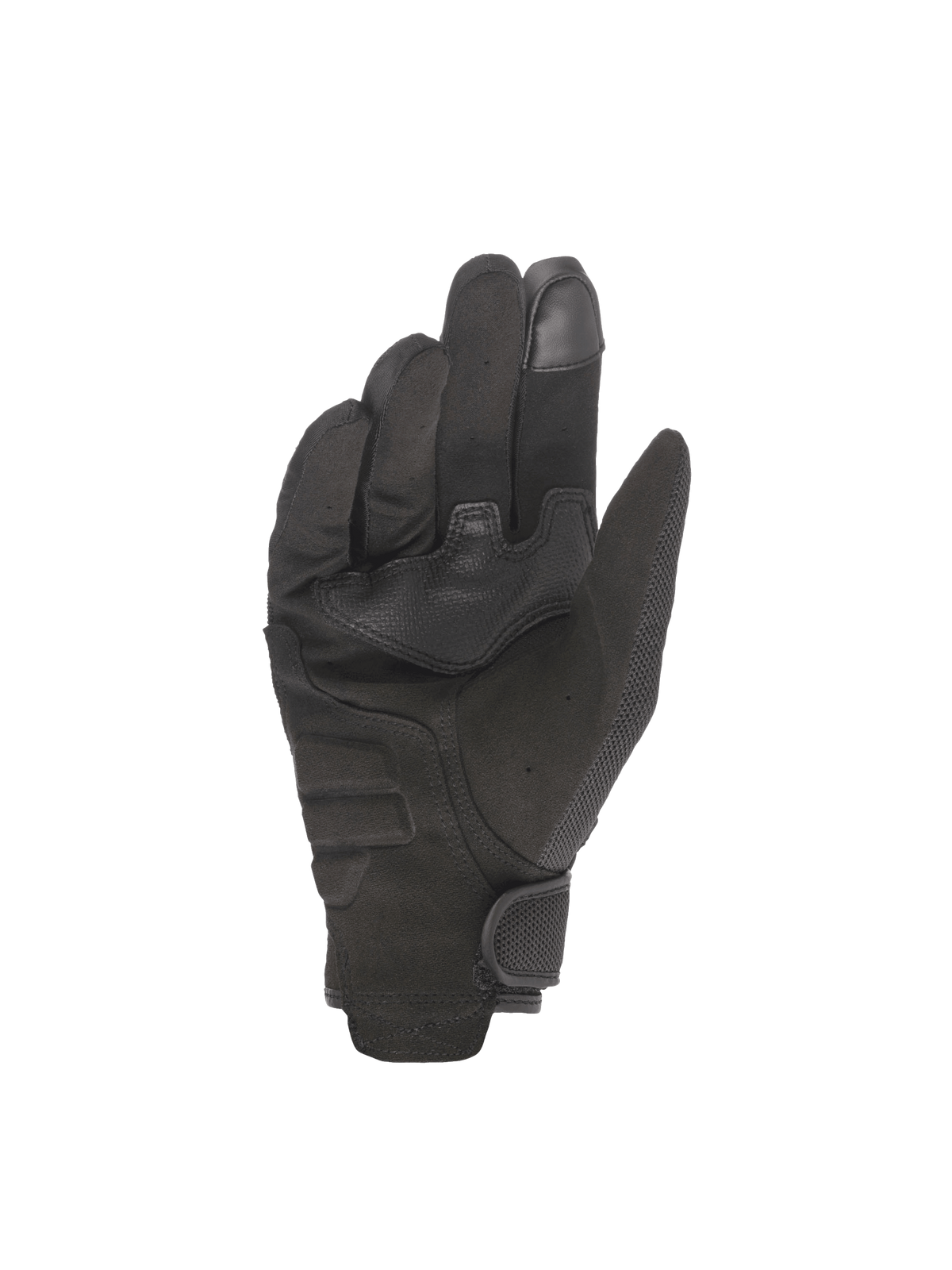 Alpinestars Guanti Copper, guanti da moto urban da uomo, neri, palmo in scamosciato sintetico e punta touchscreen