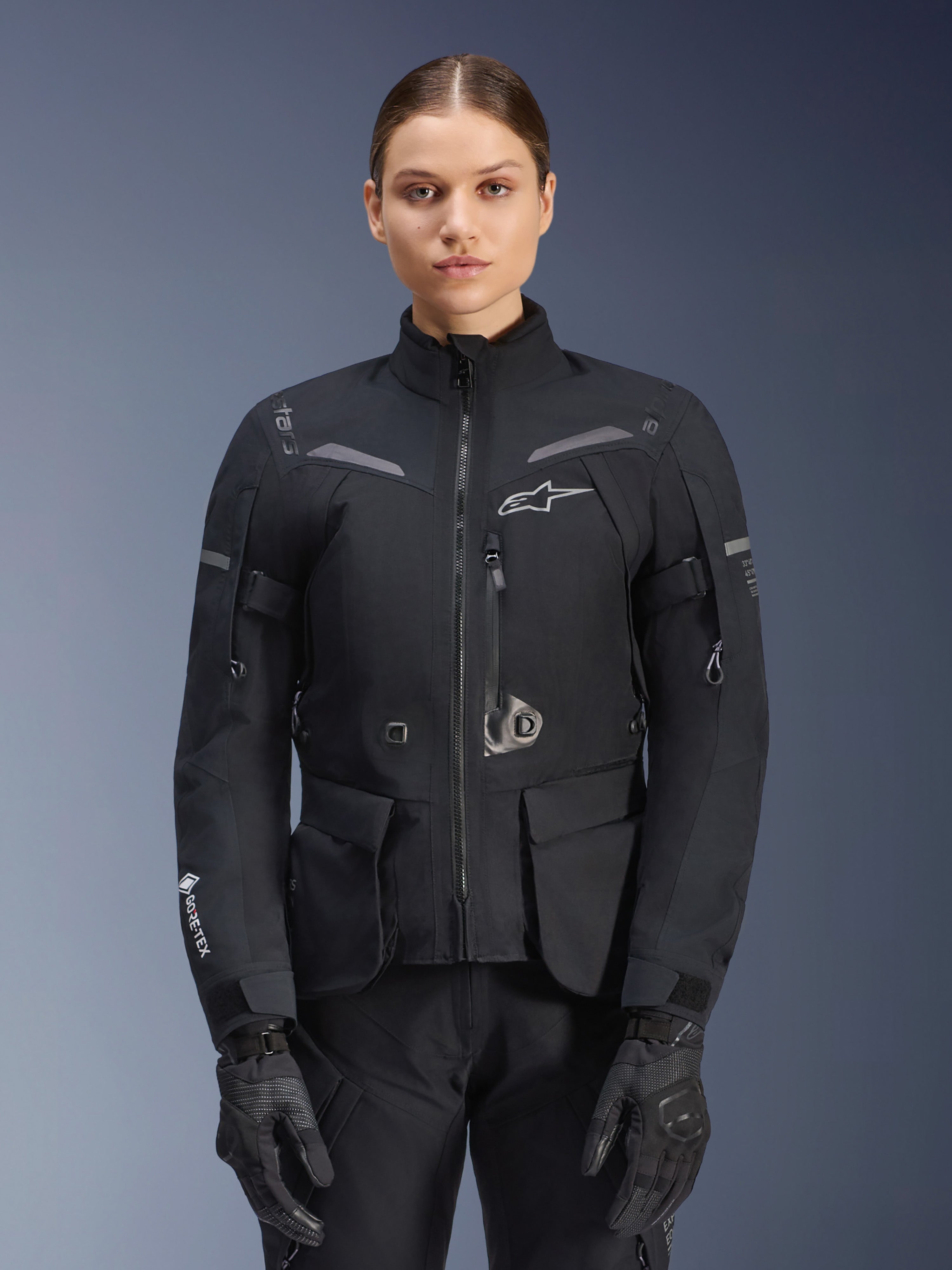 Women Stella ST-7 2L Gore-Tex Jacket - BLACK ADVENTURE