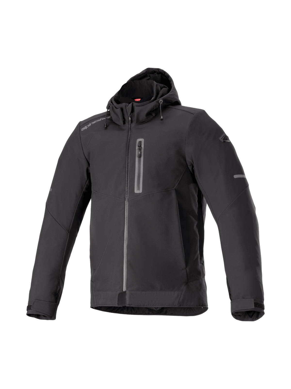 Alpinestars Felpa Neo Impermeabile, giacca da moto urban da uomo, nera, tessuto softshell impermeabile, Tech-Air Ready