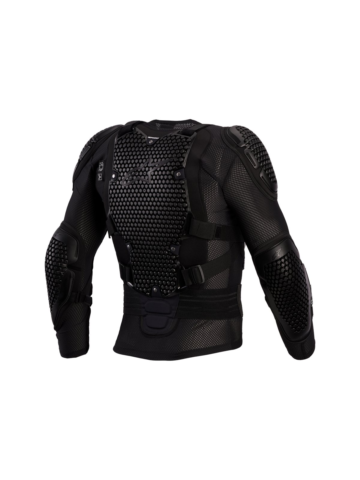 Alpinestars Giacca Protettiva Bionic Action V3, giacca protettiva da motocross per uomo, nera, con paraschiena Tecnologia A-Morph e gomitiere, in rete traspirante, ideale per fuoristrada, certificata CE