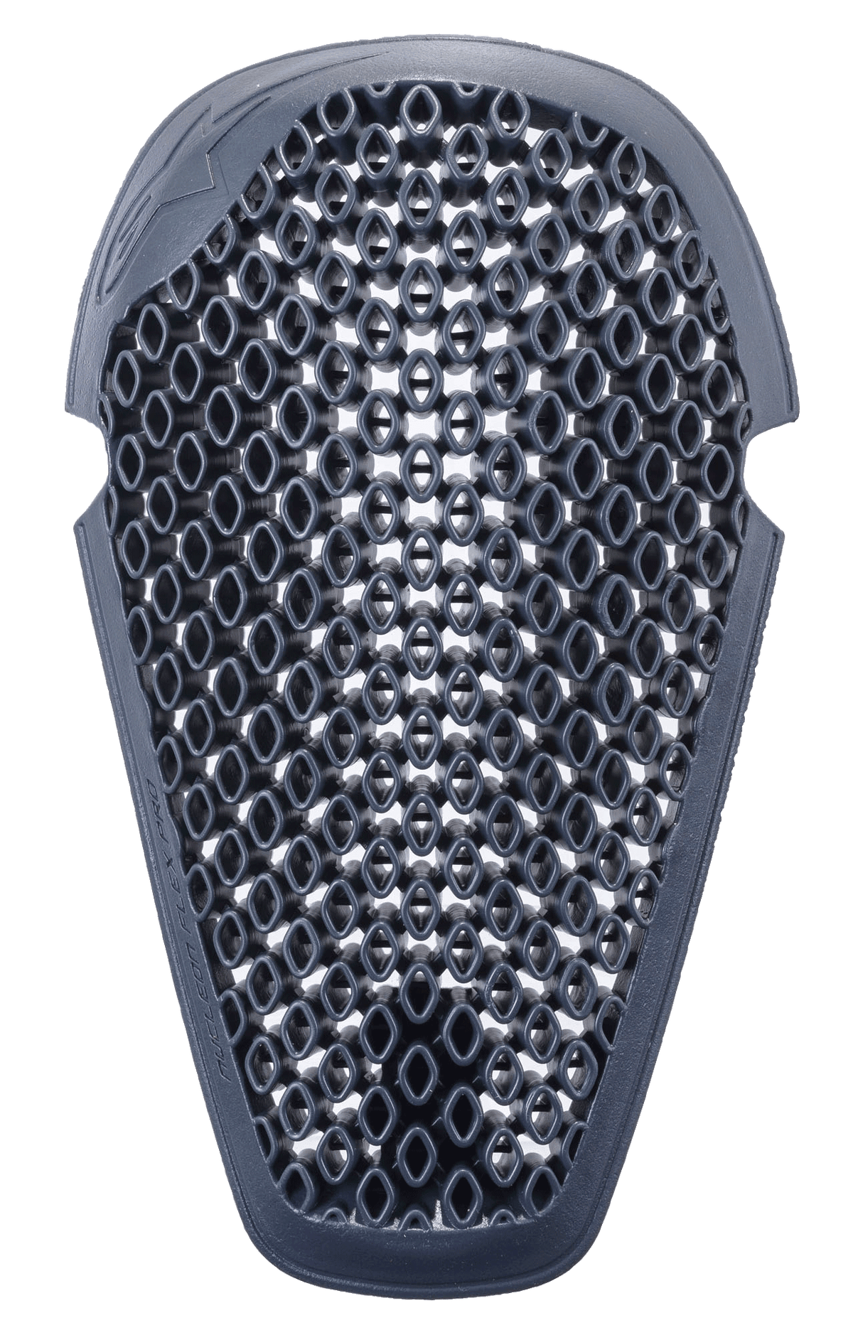 Protezione ginocchio Alpinestars Nucleon Flex Pro, antracite, con design a nido d'ape a struttura aperta e ventilata, forma ergonomica per la protezione dagli impatti in moto, costruzione leggera e flessibile