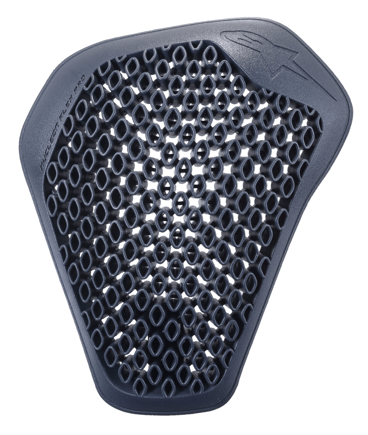 Alpinestars Nucleon Flex Pro Shoulder Protector, antracite, inserto protettivo singolo con struttura a celle a nido d'ape ventilata, design ergonomico e flessibile per abbigliamento da moto