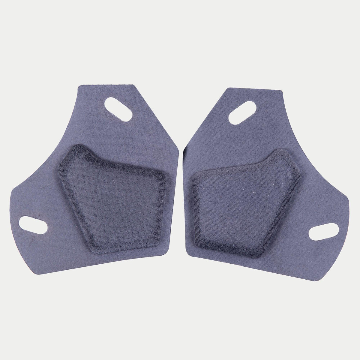 Alpinestars Supertech R10 Ear Pads Set, accessorio per casco da moto, grigio, coppia di cuscinetti auricolari interni di ricambio con base in tessuto grigio e fori ovali, imbottitura centrale in rilievo, ricambio ufficiale per caschi S-R10