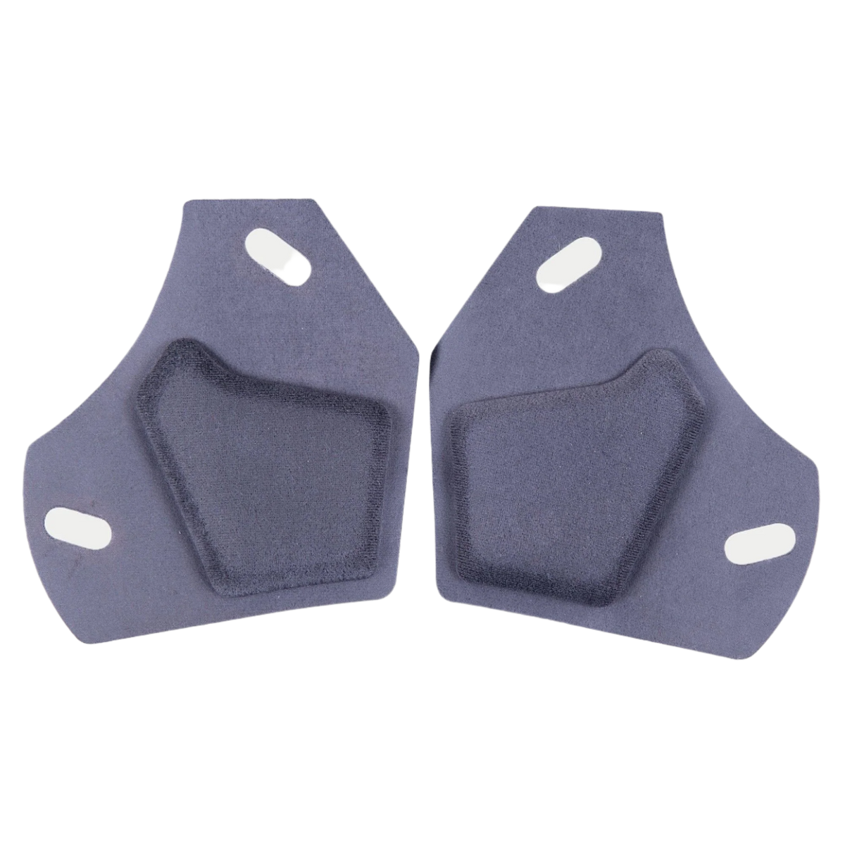Set di cuscinetti auricolari Alpinestars Supertech R10, accessorio per casco, grigio, coppia di inserti imbottiti simmetrici con trama in tessuto morbido e aperture per il montaggio, parti di ricambio ufficiali per caschi S-R10