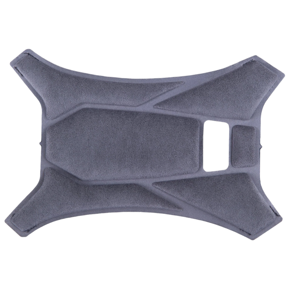 Alpinestars Supertech R10 Top Pad, accessorio per casco grigio, imbottitura superiore di ricambio, design imbottito geometrico con trama in tessuto morbido, componente interno ufficiale S-R10