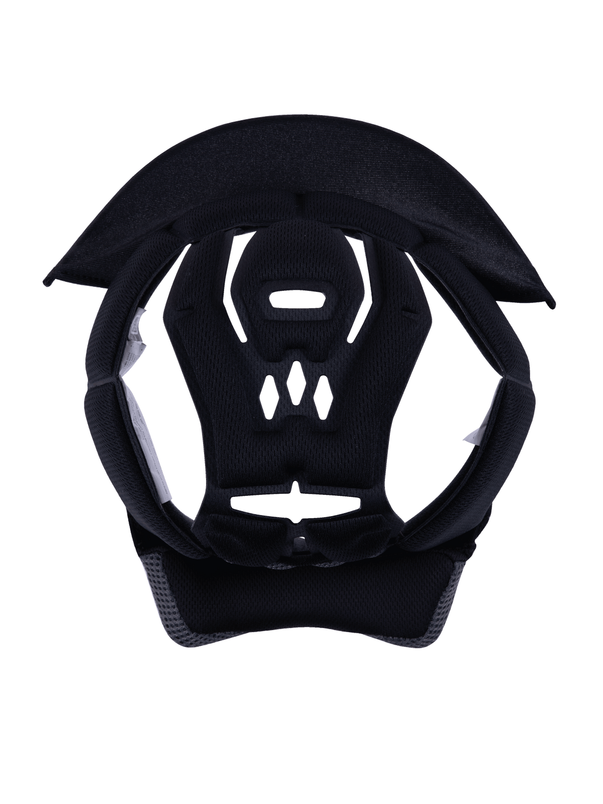 Alpinestars S-M3 Youth Crown Pad, accessorio per casco, grigio, imbottitura interna di ricambio con mesh testurizzato, forma ovale con fori di ventilazione geometrici per la traspirabilità, progettato per caschi da motocross SM3 Youth