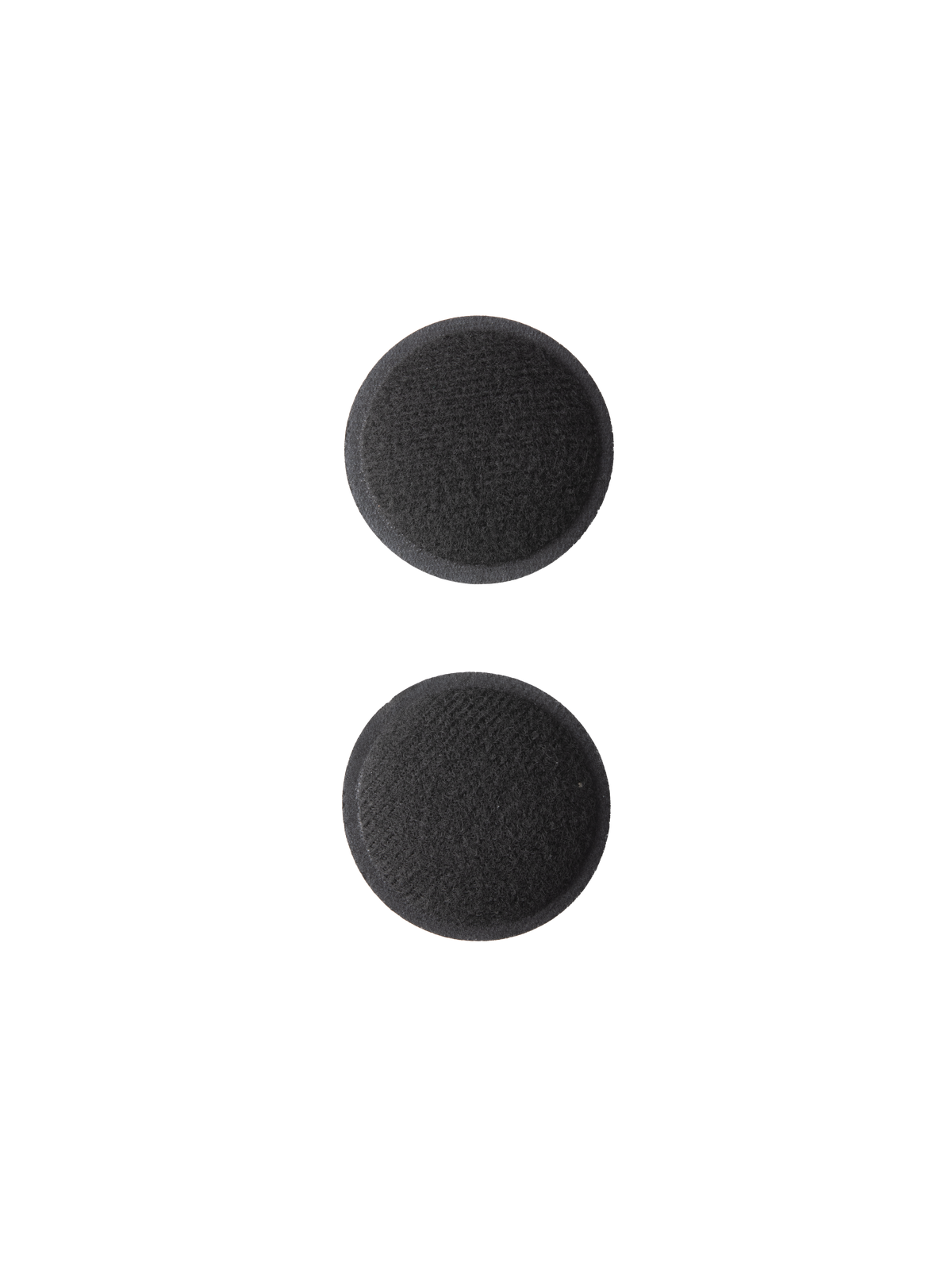 Alpinestars S-M7 Ear Pads Set, set di cuscinetti auricolari di ricambio neri per casco, imbottitura circolare in schiuma con morbido tessuto sintetico, progettato per caschi motocross S-M7, materiale traspirante