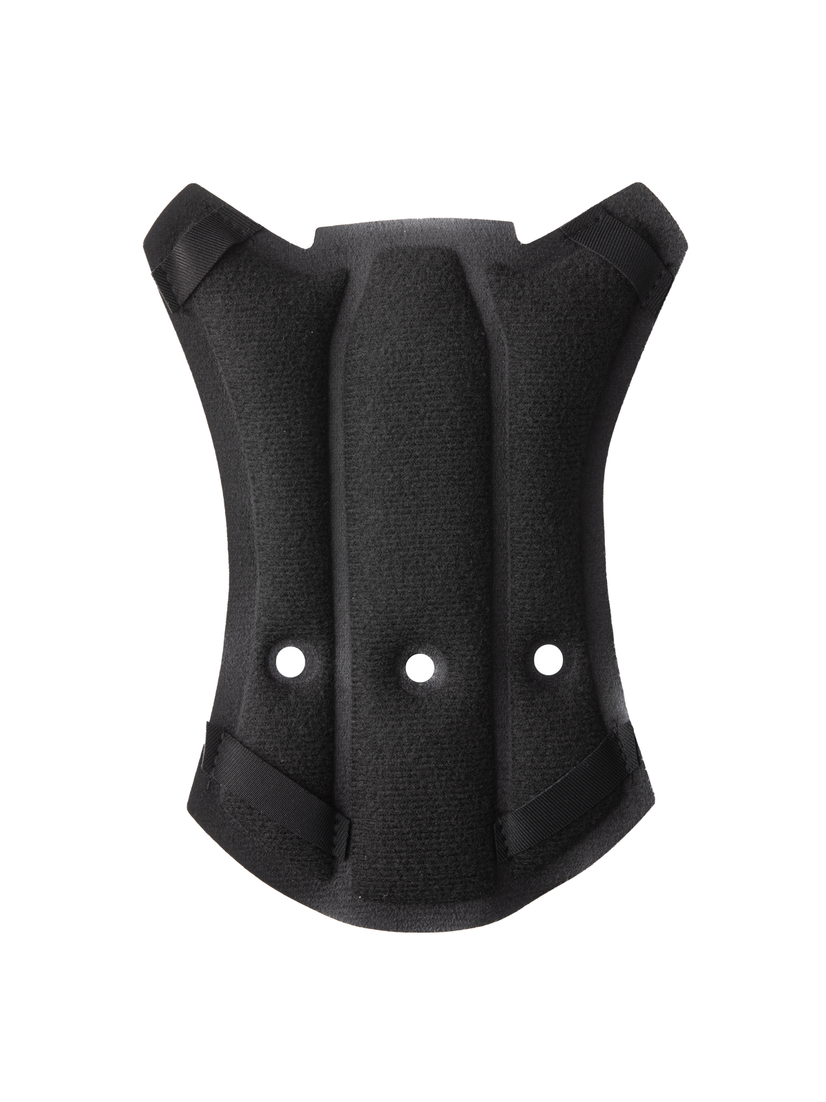 Alpinestars S-M7 Top Pad, accessorio per casco, nero, design imbottito sagomato con tre fori di ventilazione e cinghie di fissaggio angolari, in tessuto sintetico per il comfort del casco da motocross