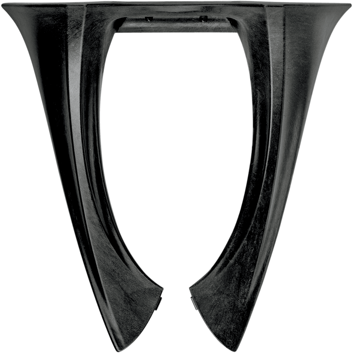 Alpinestars BNS Tech Carbon Neck Support, collare da motocross nero, costruzione in polimeri di carbonio, design a forma di U per integrità strutturale e dissipazione dell'energia, equipaggiamento di sicurezza leggero ed ergonomico per la guida fuoristrada