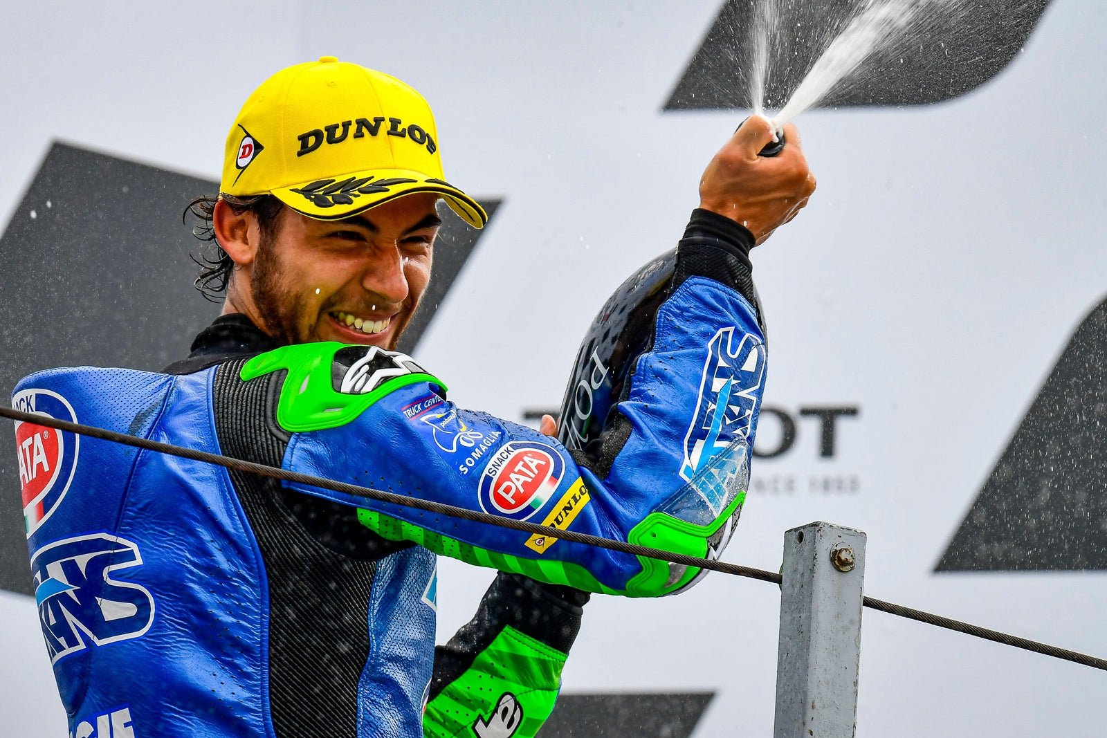 Enea Bastianini intoccabile nella gara Moto2 a Misano