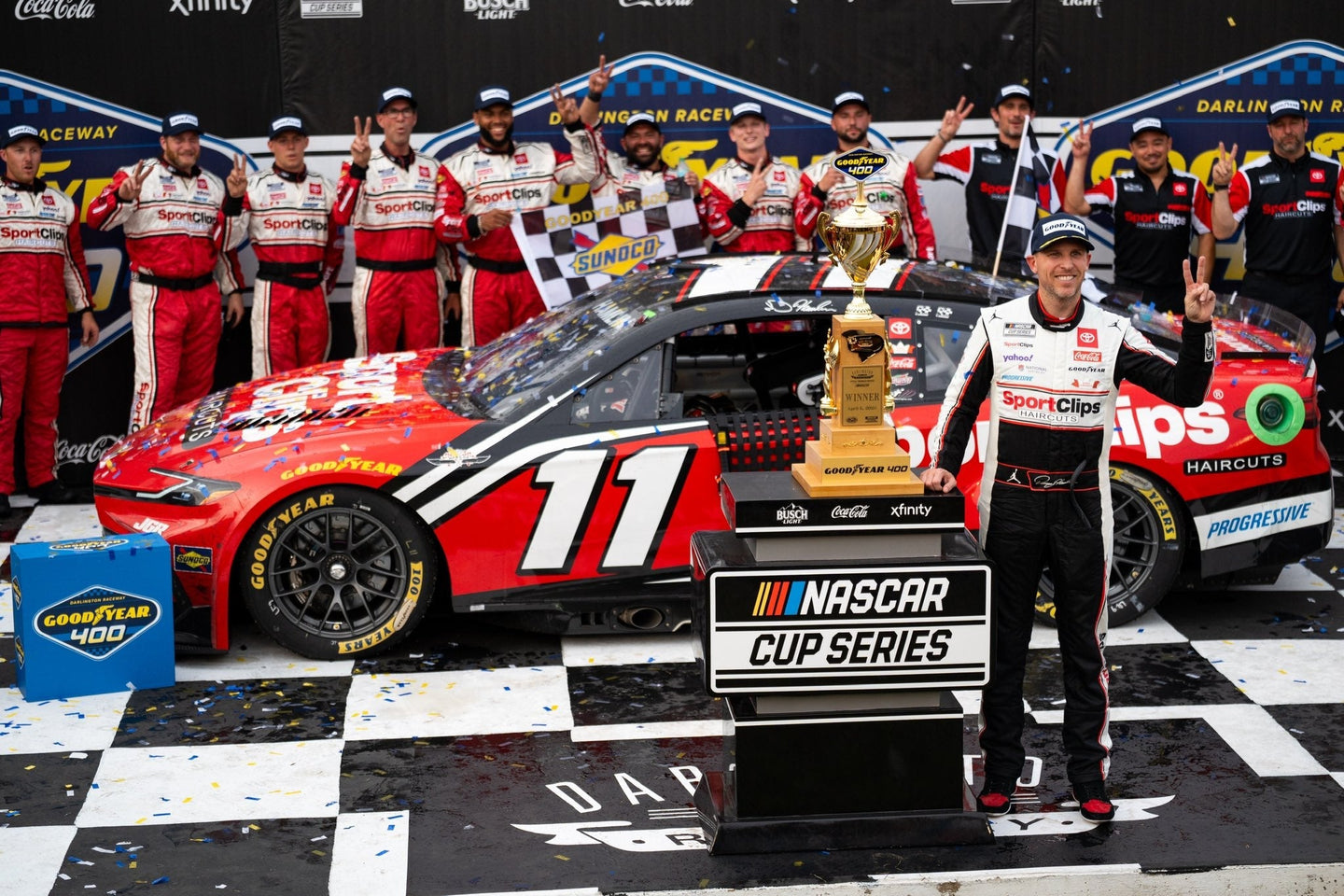 ALPINESTARS TOP THREE LOCK-OUT AS DENNY HAMLIN ENJOYS NASCAR CUP SERIES RACE TRIUMPH AT DARLINGTON RACEWAY, SOUTH CAROLINA