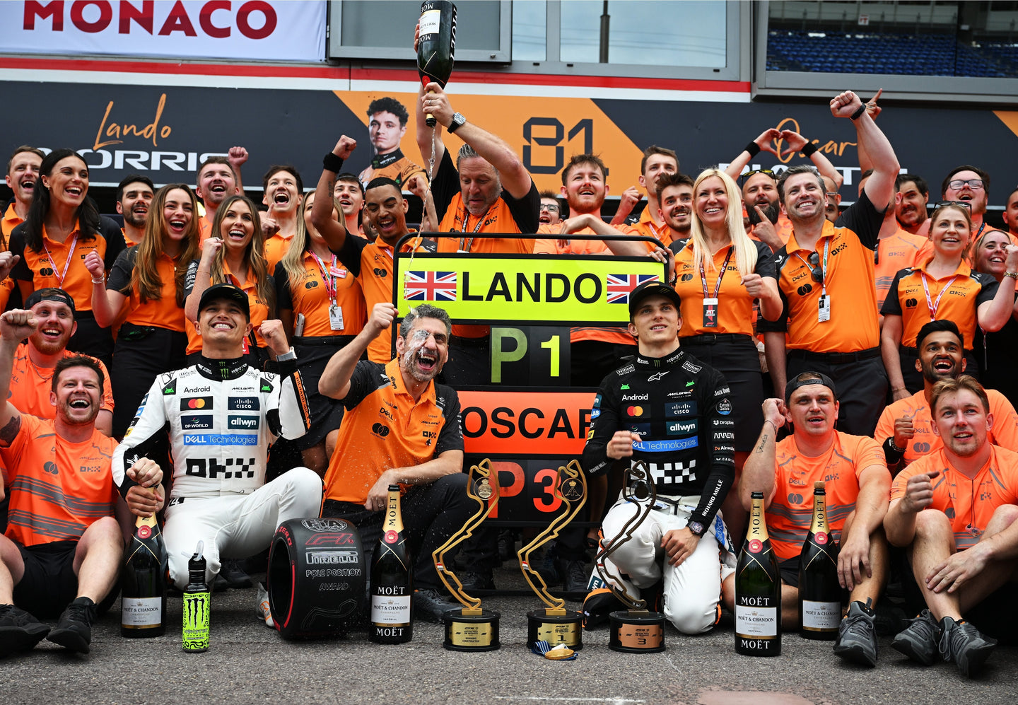 LANDO NORRIS WINS FORMULA ONE MONACO GRAND PRIX ON THE STREETS OF MONTE CARLO