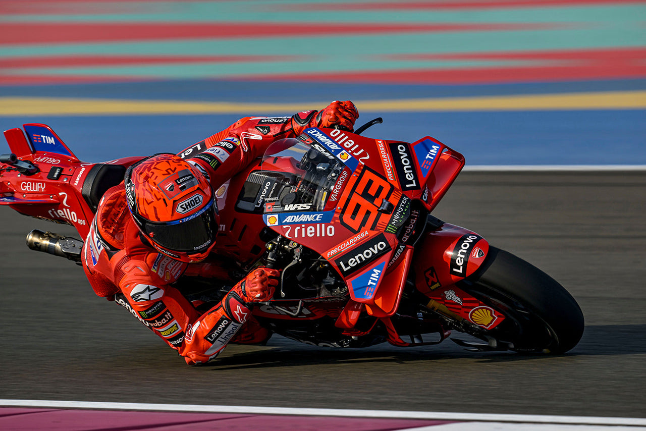MARQUEZ WINS MOTOGP QATAR GP; BAGNAIA SECOND AT LUSAIL | Alpinestars SpA
