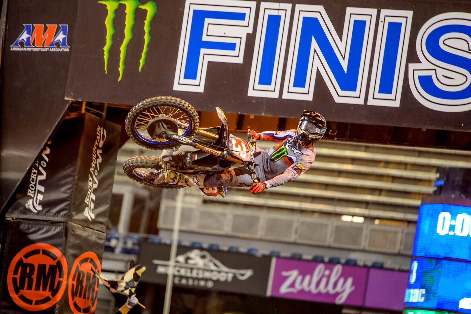 ALPINESTARS 1,2,3 AS ELI TOMAC WINS FIFTH AMA 450SX MAIN EVENT IN A ROW AT LUMEN FIELD, SEATTLE