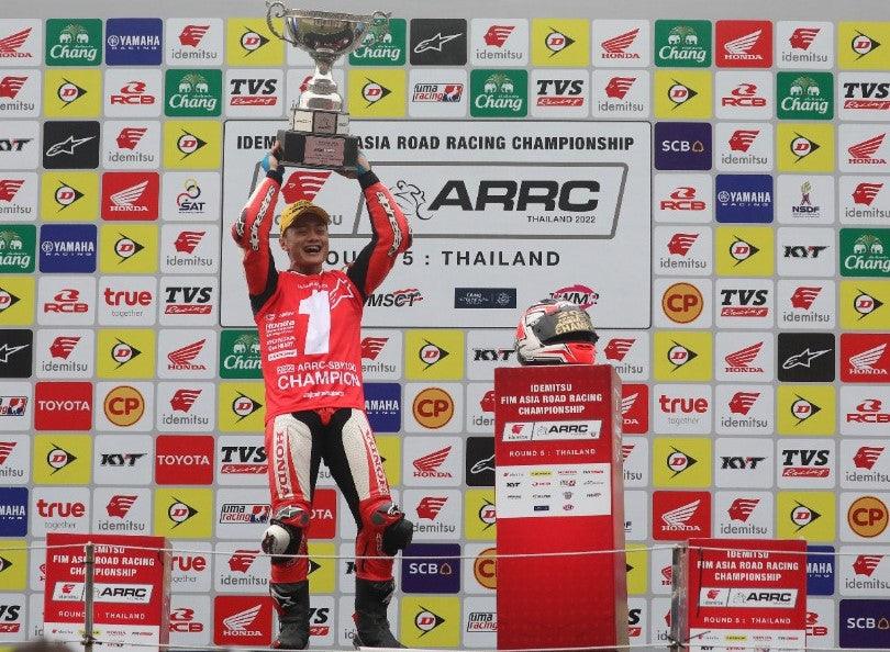 ZAQHWAN ZAIDI SEALS 2022 ASIA ROAD RACING CHAMPIONSHIP SUPERBIKE TITLE WHILE ANUPAB SURMOON AND AZLAN SHAH TAKE PODIUM FINISHES IN BURIRAM, THAILAND